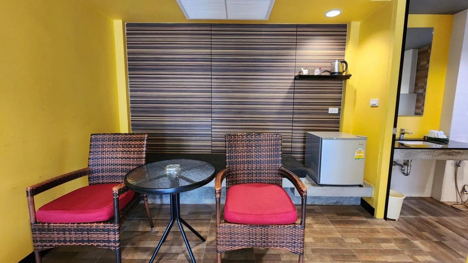 Seating area in Pattaya Garden Resort