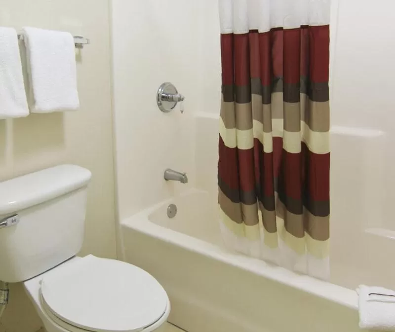 Bathroom in Red Roof Inn & Conference Center Wichita Airport