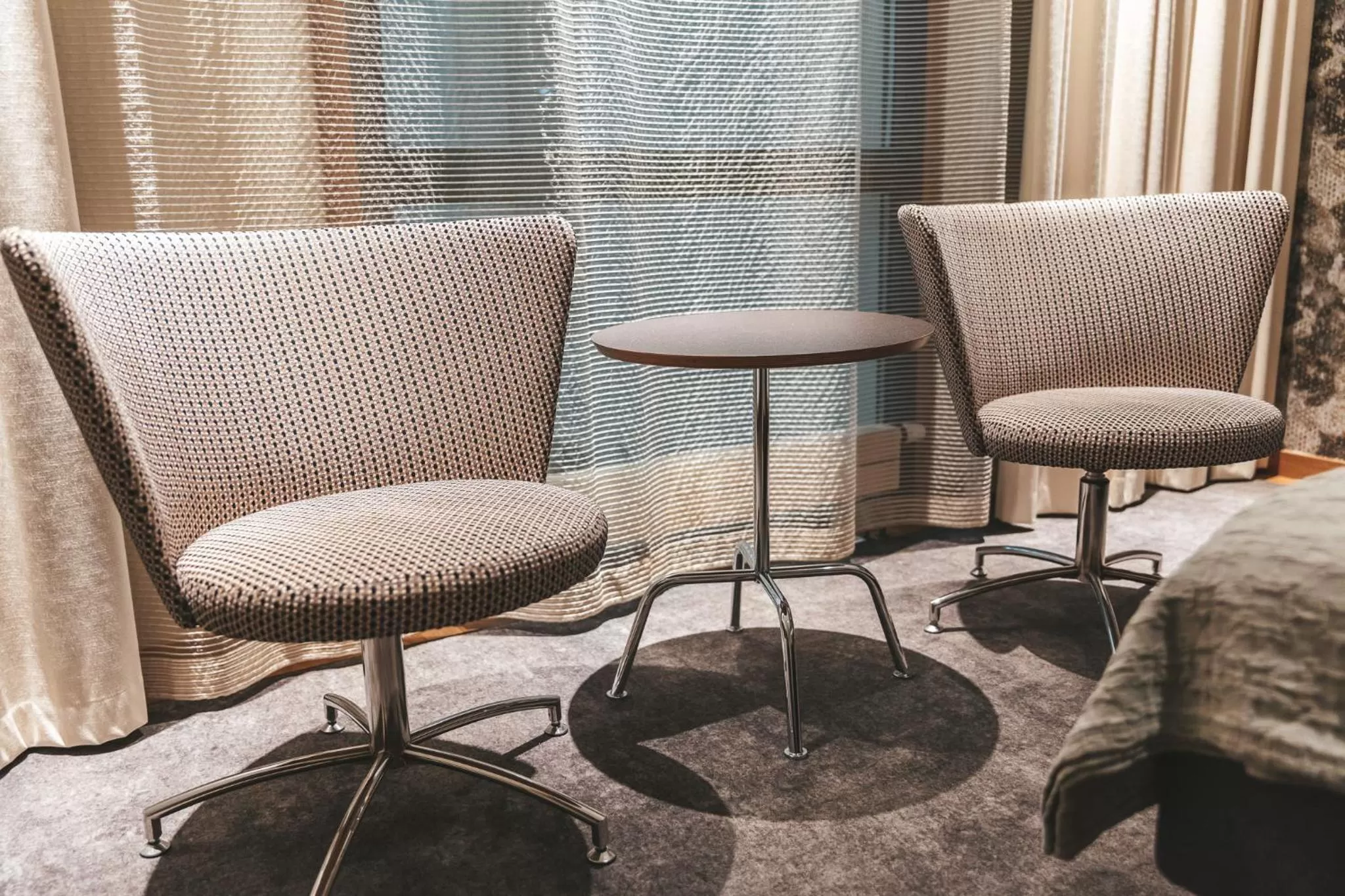 Seating area in Sankt Jörgen Park