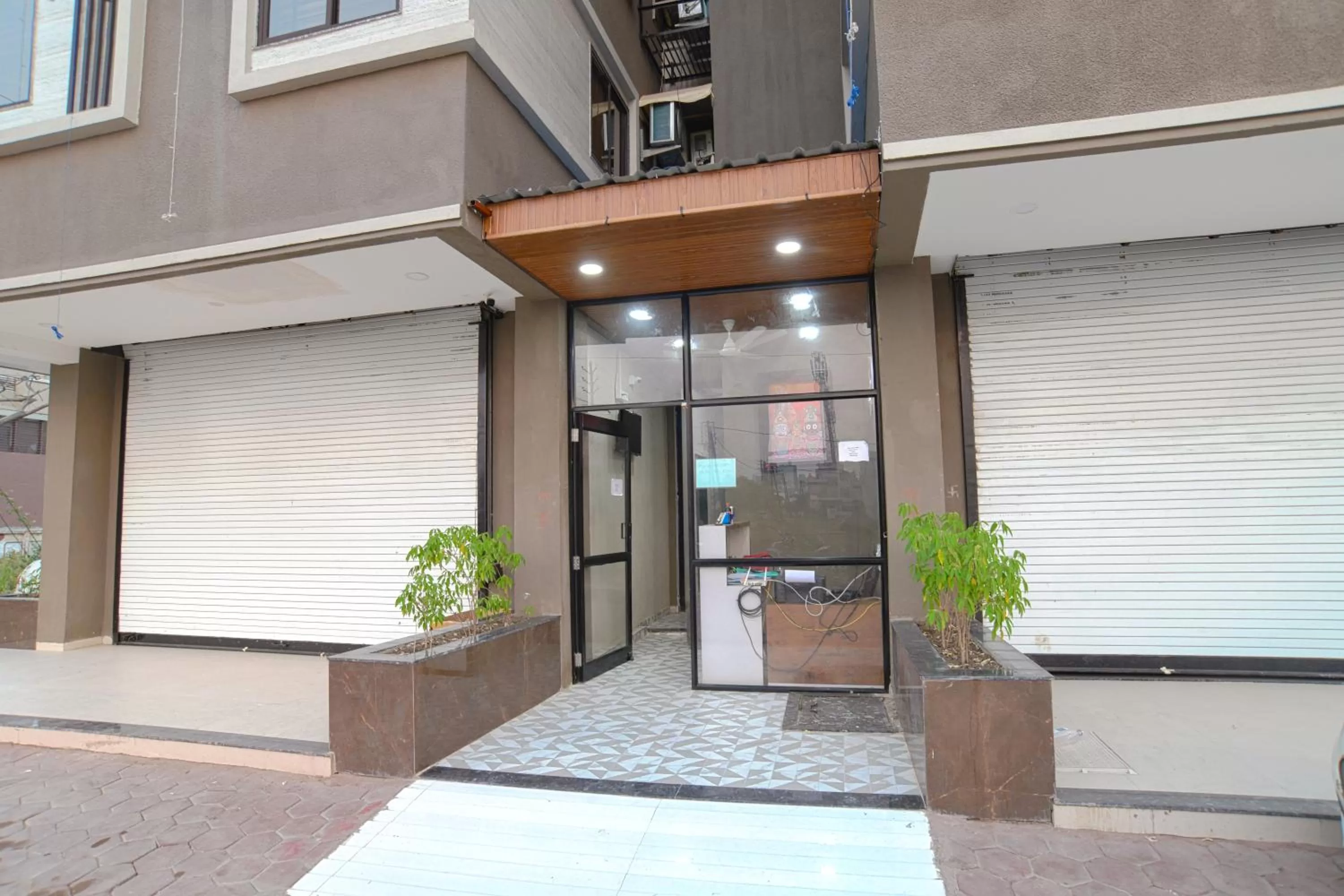 Property building in Fabhotel Grand Blue