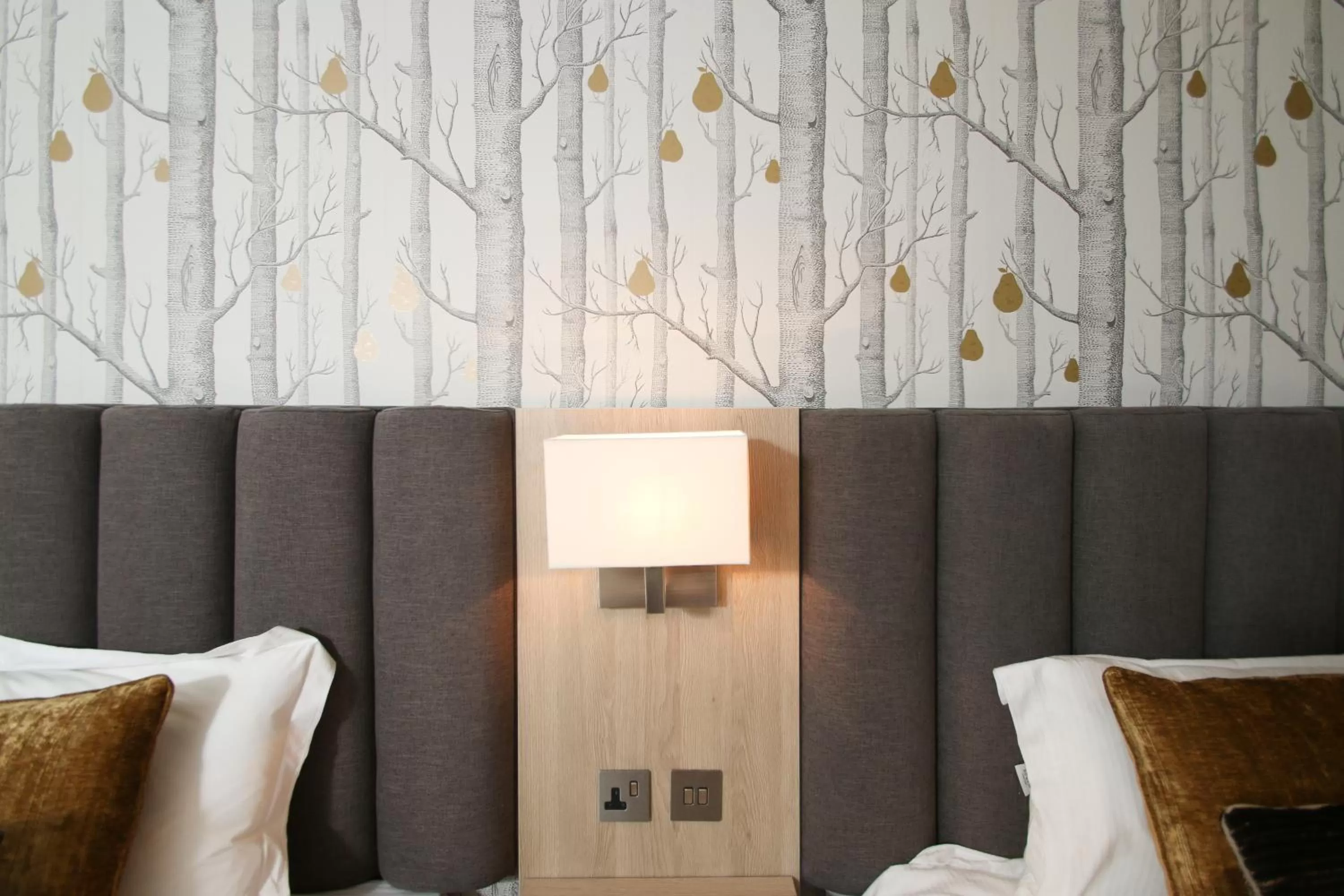 Decorative detail, Bed in The Nottinghamshire Hotel & Golf Club