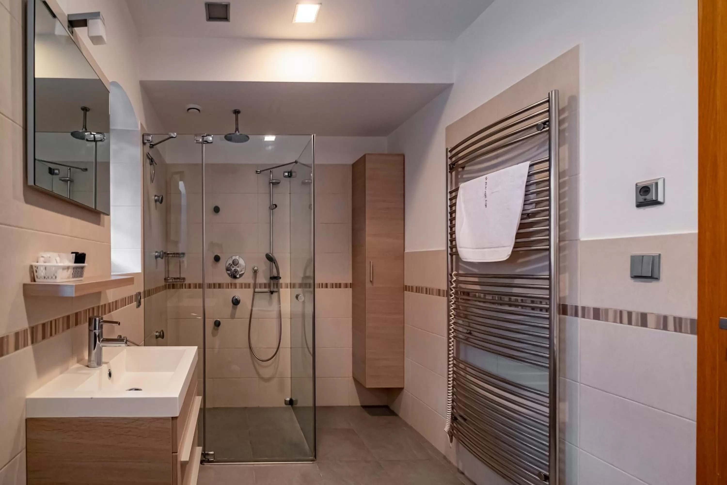 Bathroom in Relax Hotel Stork