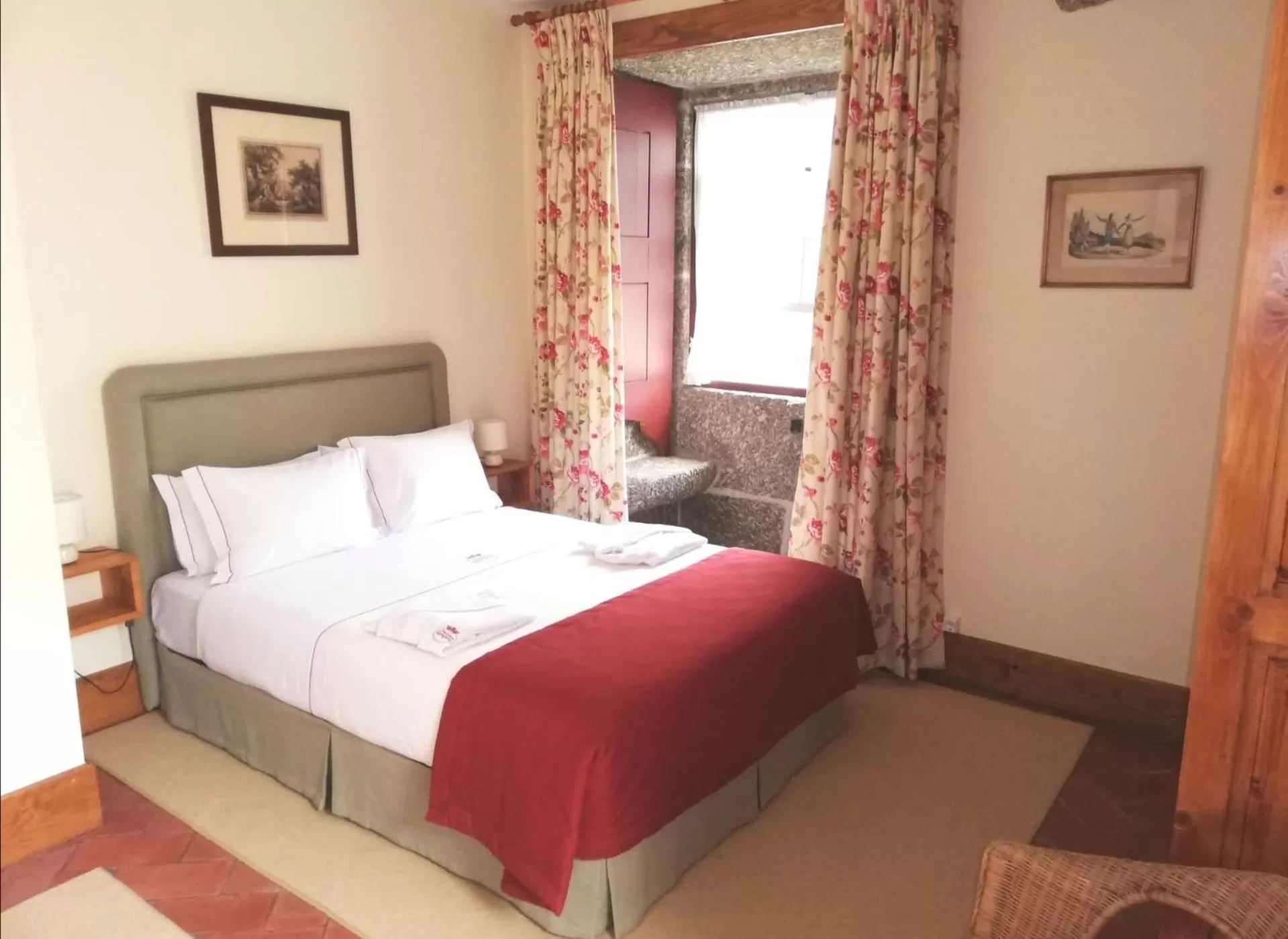 Bed in Casa da Portela de Sampriz