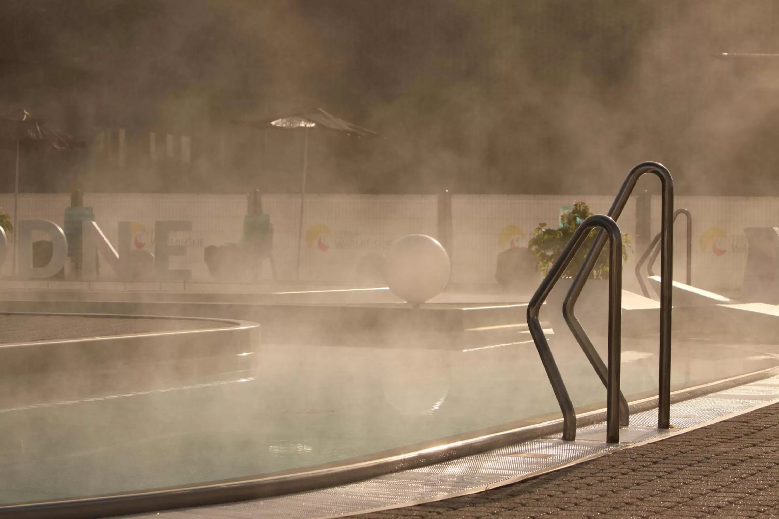 Pool view in Termy Warmińskie