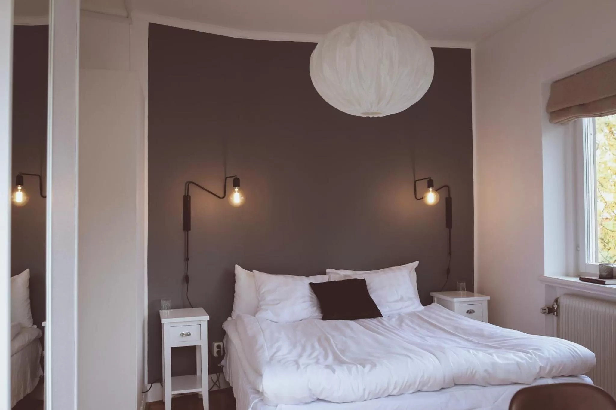 Bed in Hotell Villa Borgen