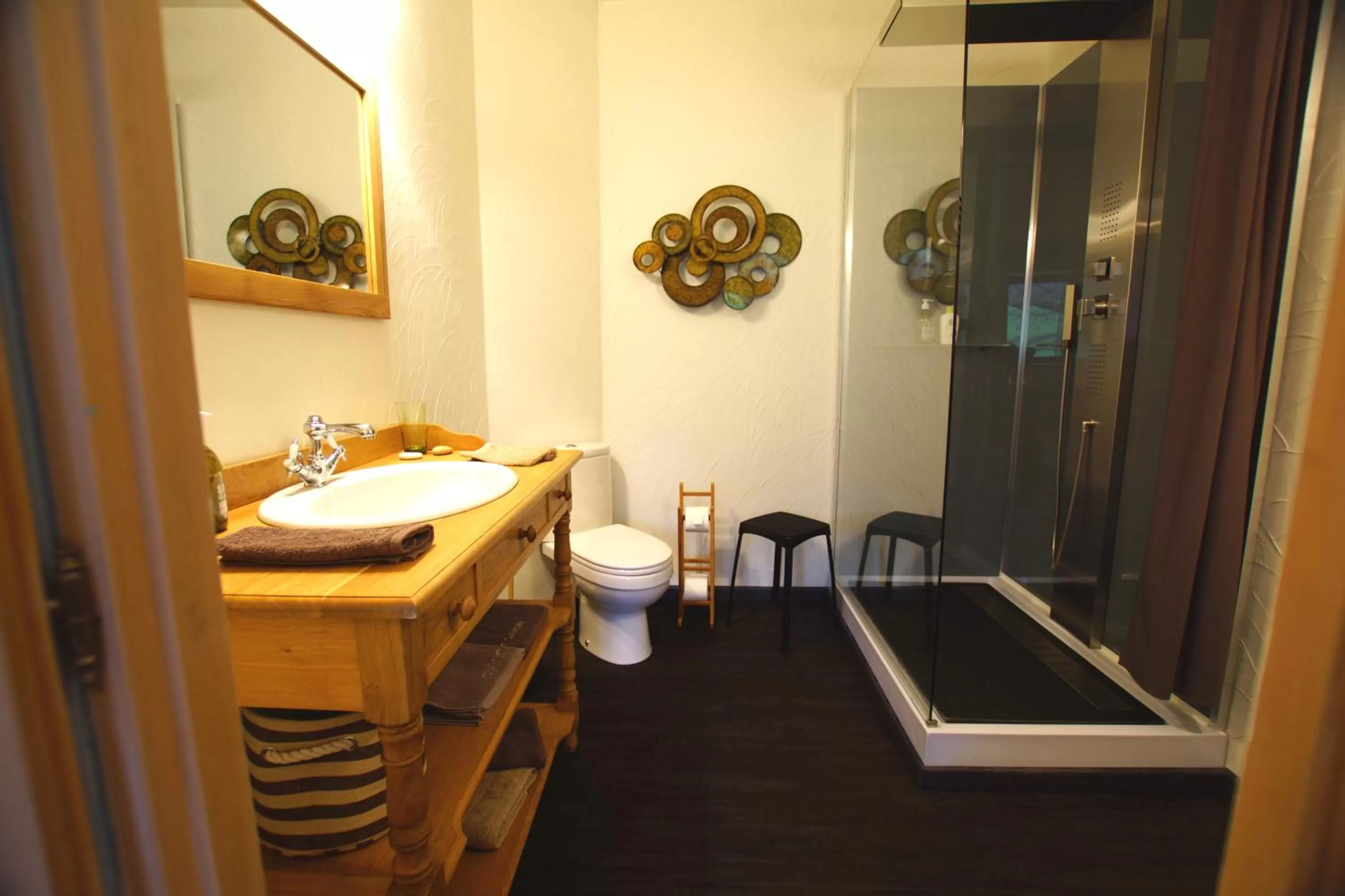 Shower in Terres de la Grange B&B