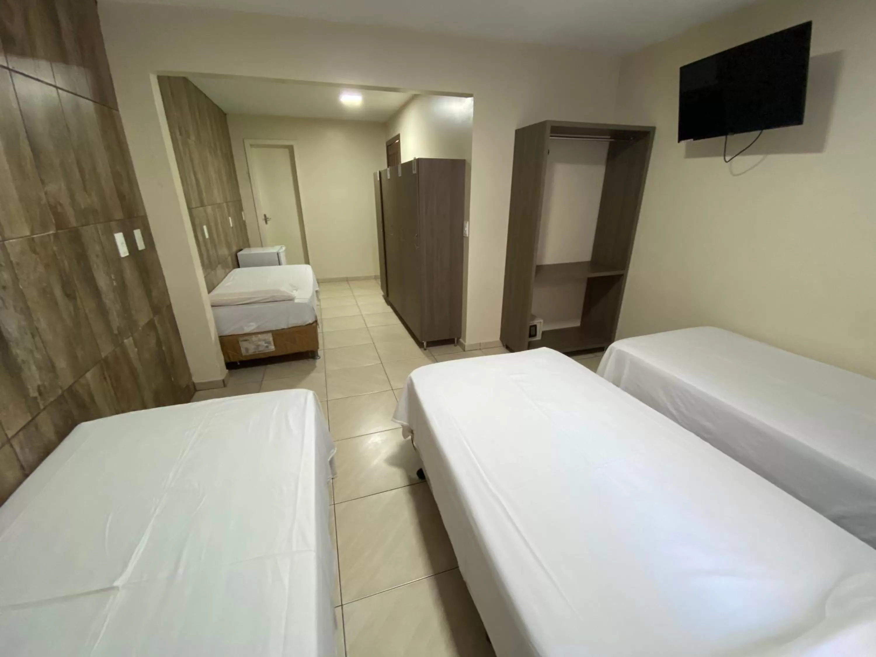 Bed in Pousada El Shaddai