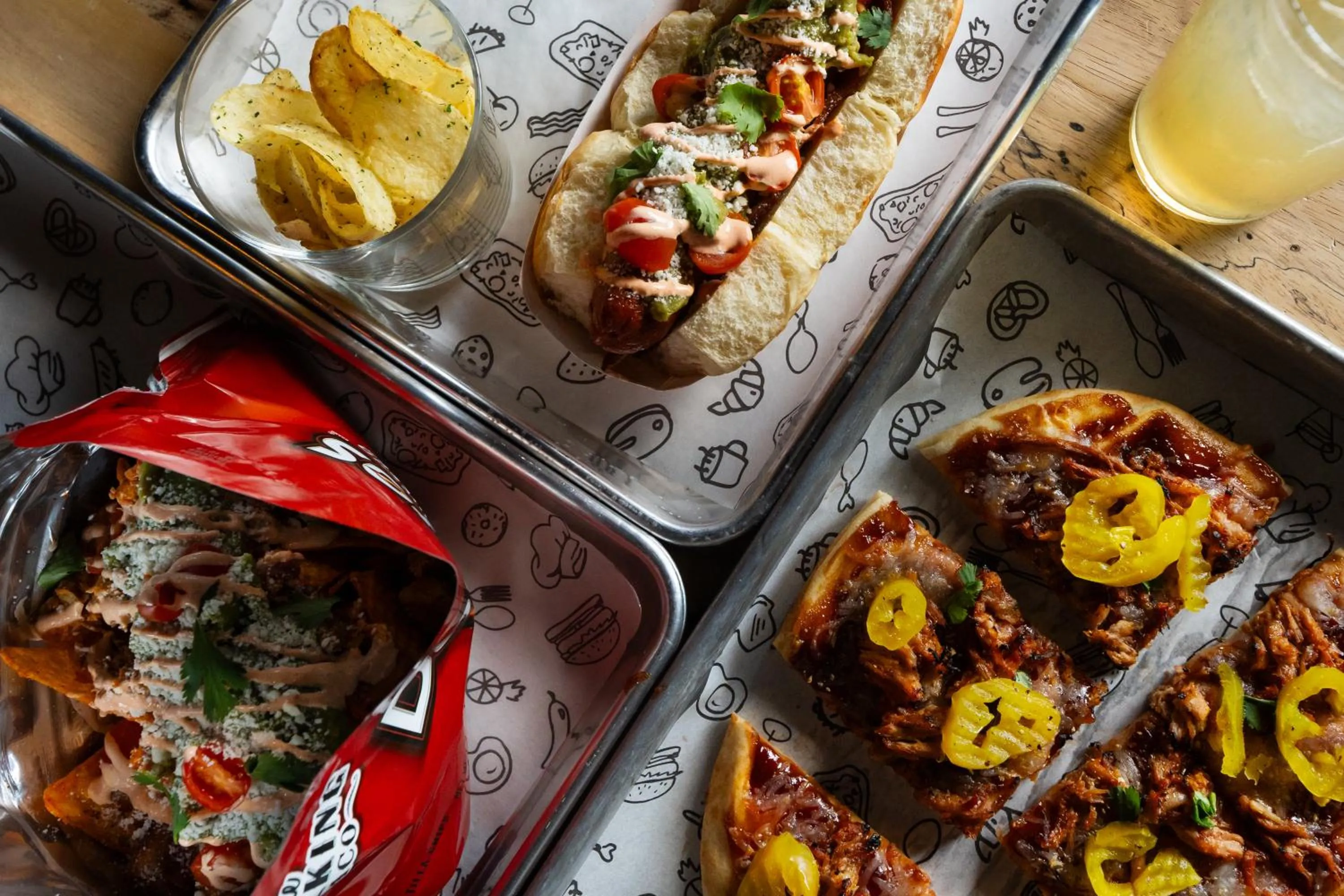 Food in Moxy Houston Downtown