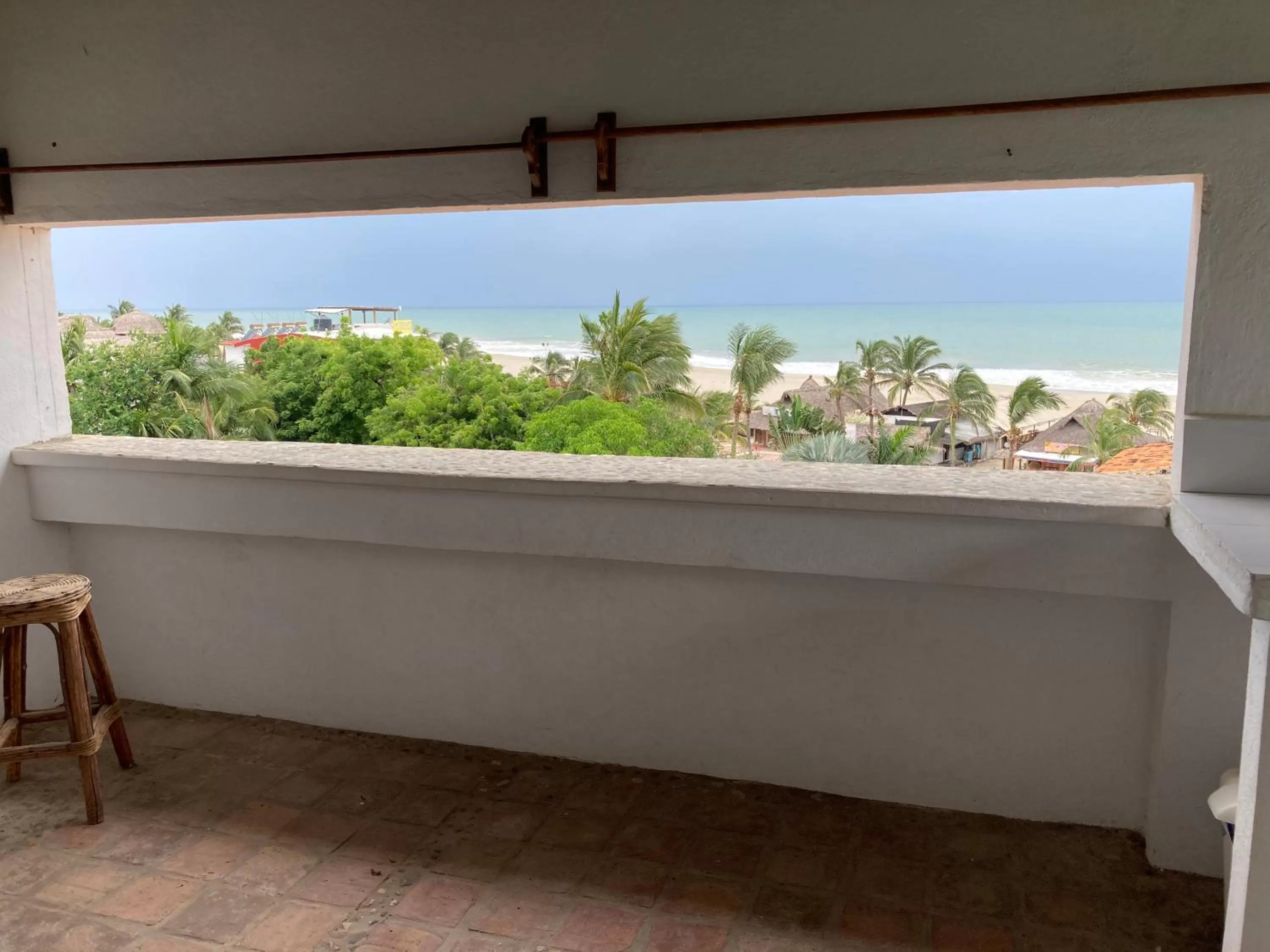 Garden view in Hotel Arcoiris