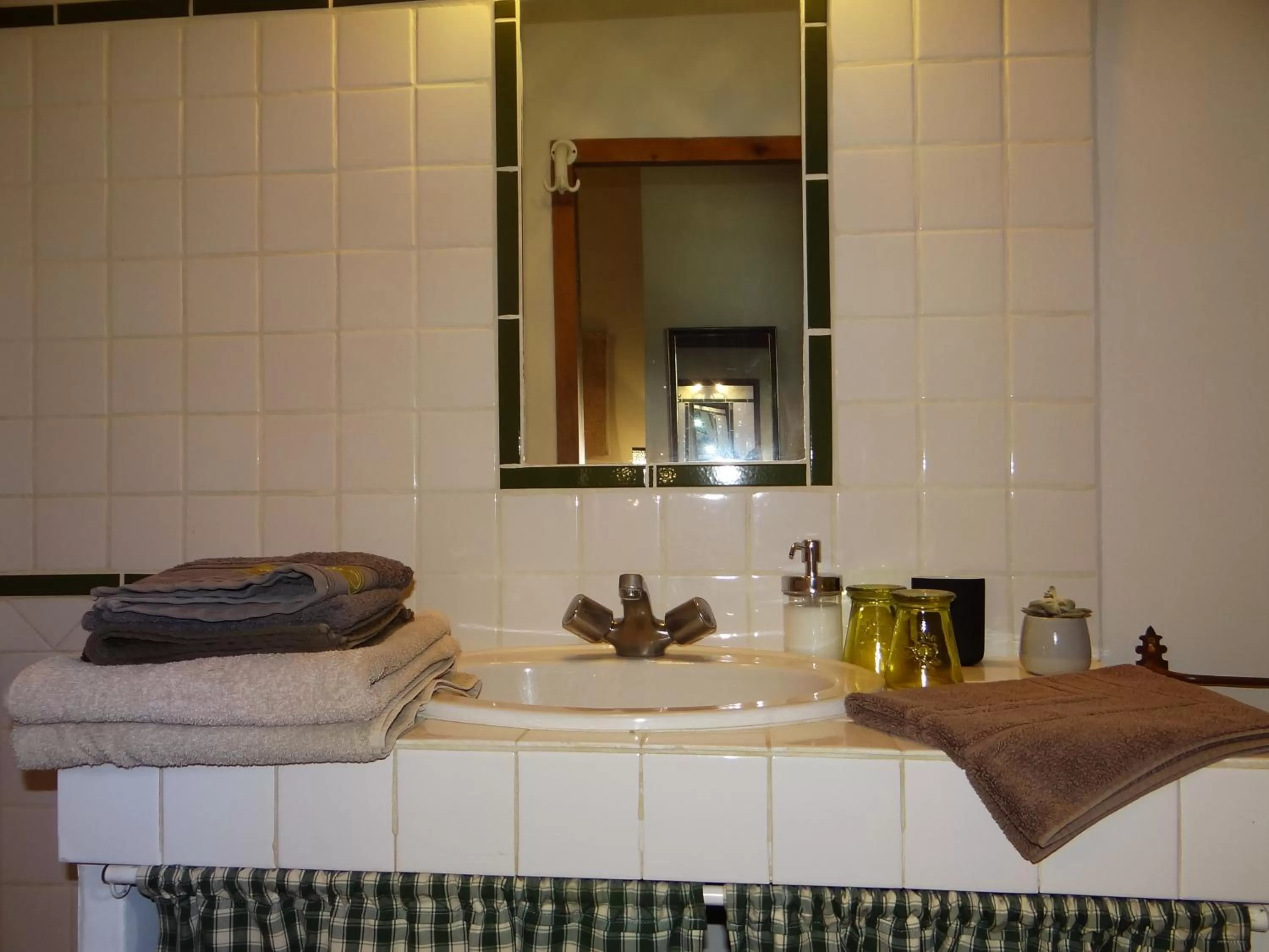 Bathroom in Aux berges du pont du gard
