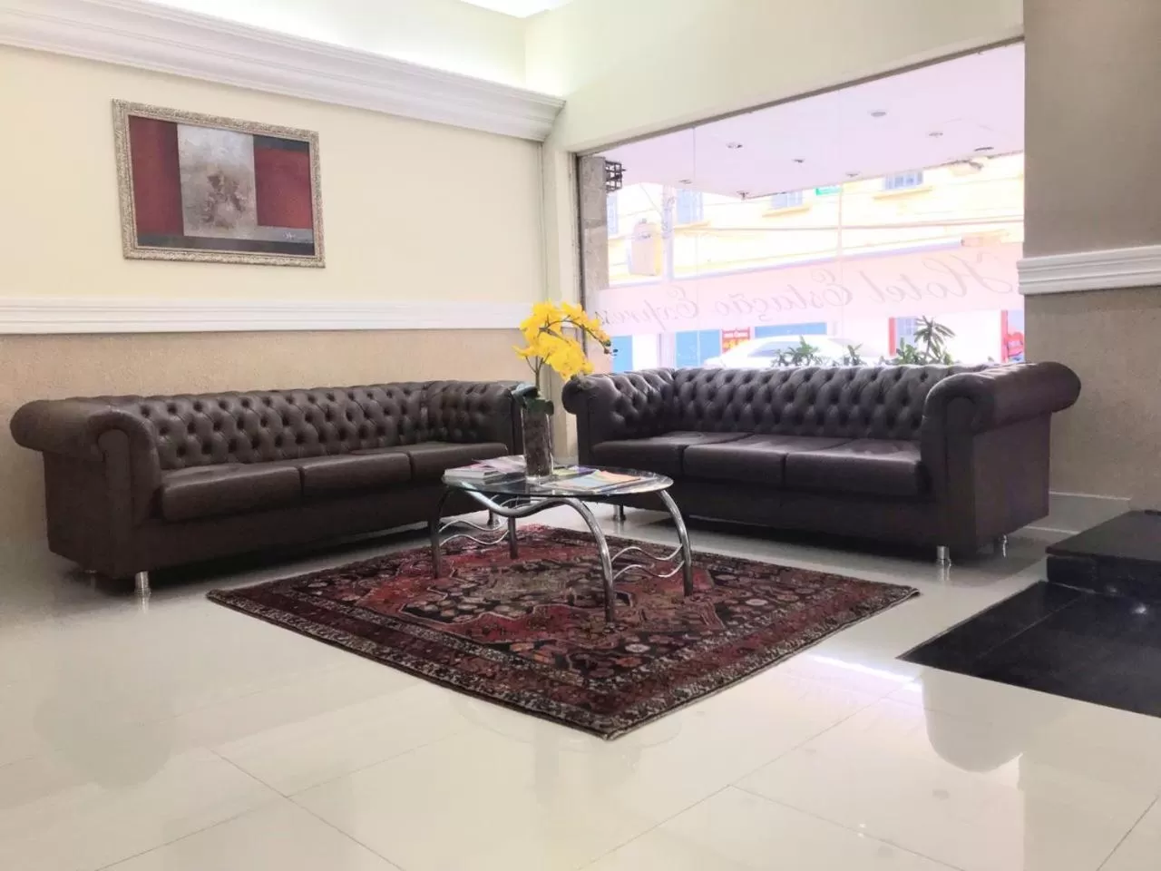 Living room in Hotel Estação Express