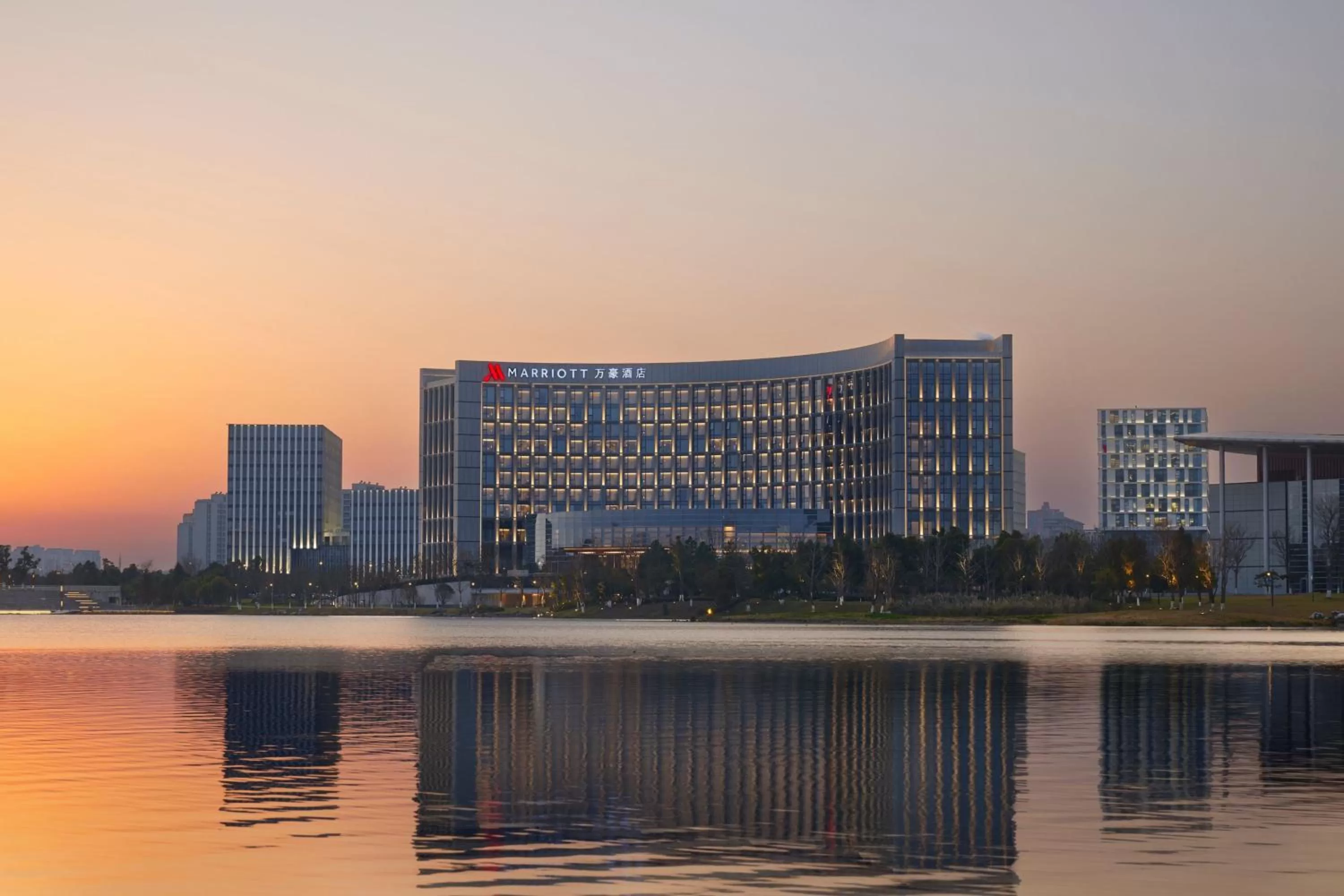 Property building in Nantong Marriott Hotel