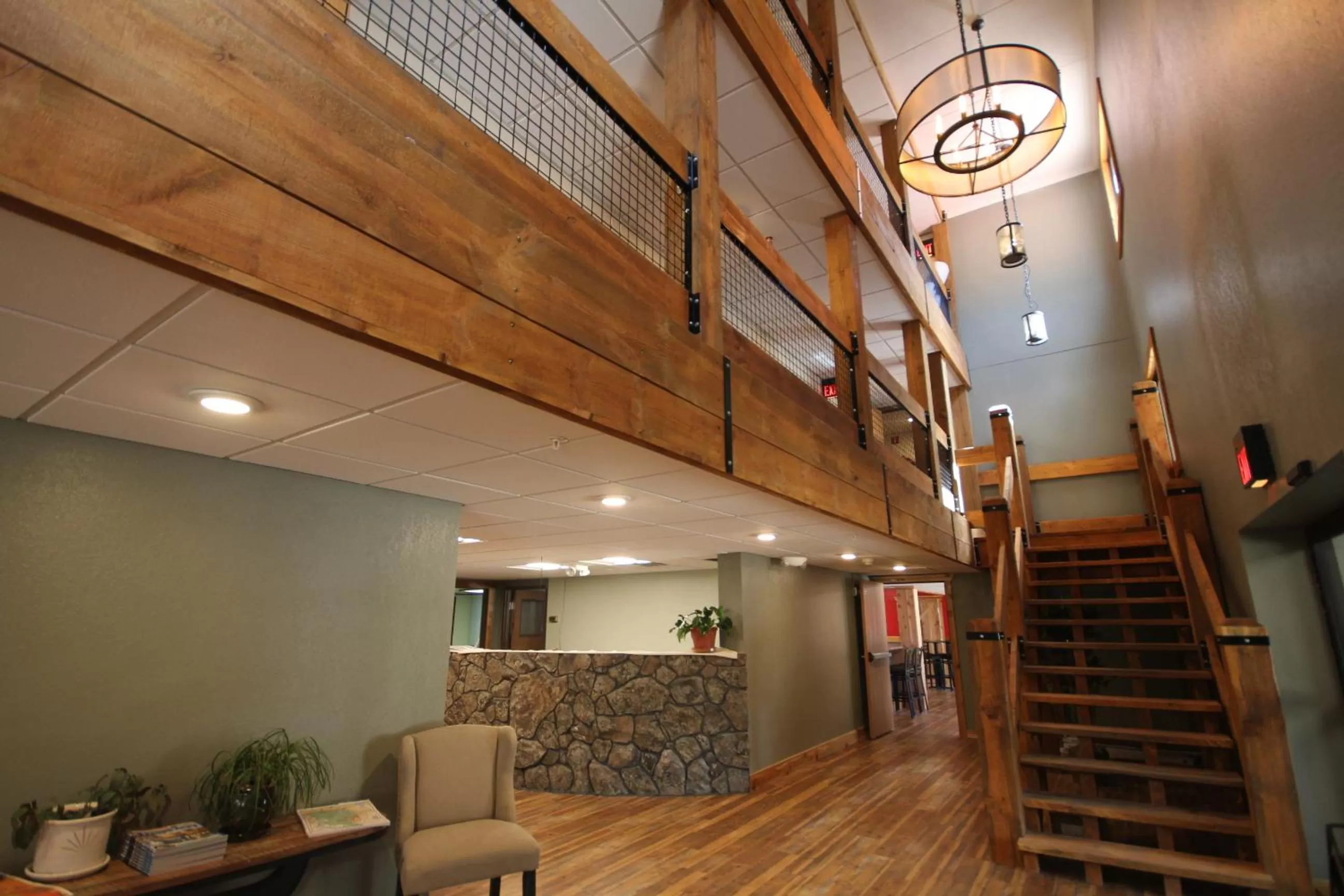 Lobby or reception in Blackstone Lodge and Suites