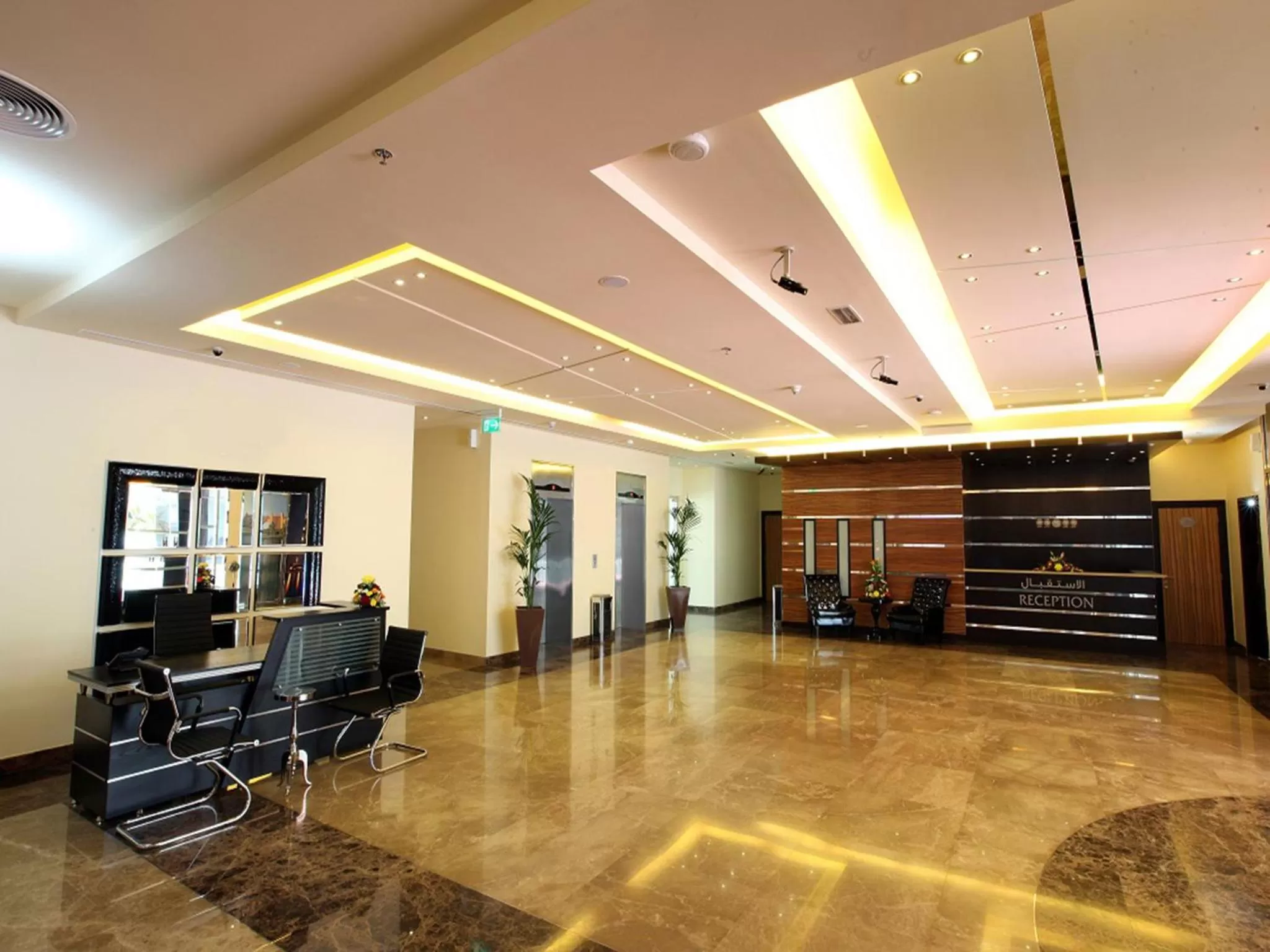 Lobby or reception in Xclusive Maples Hotel Apartment