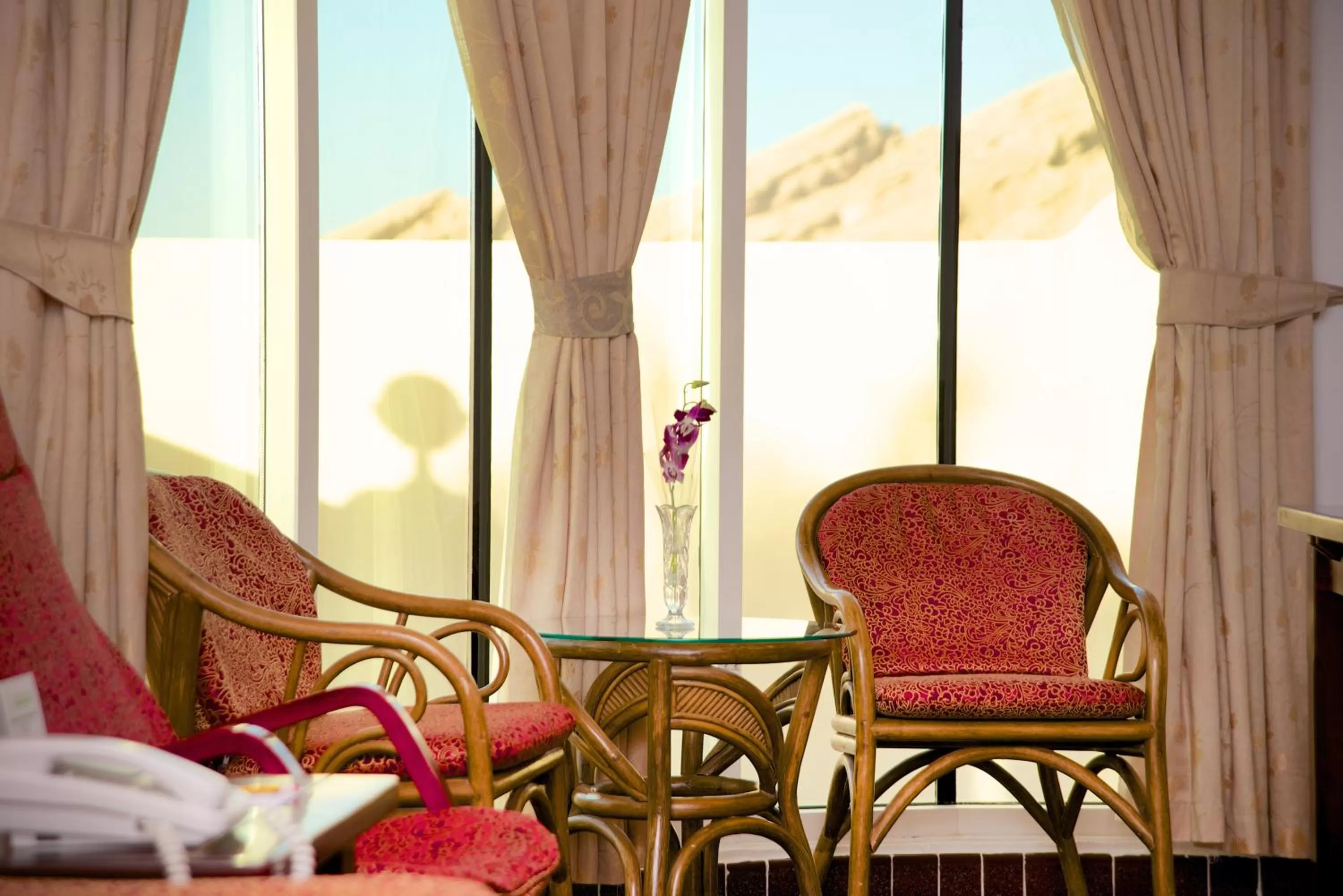 Day in Green Mubazzarah Chalets