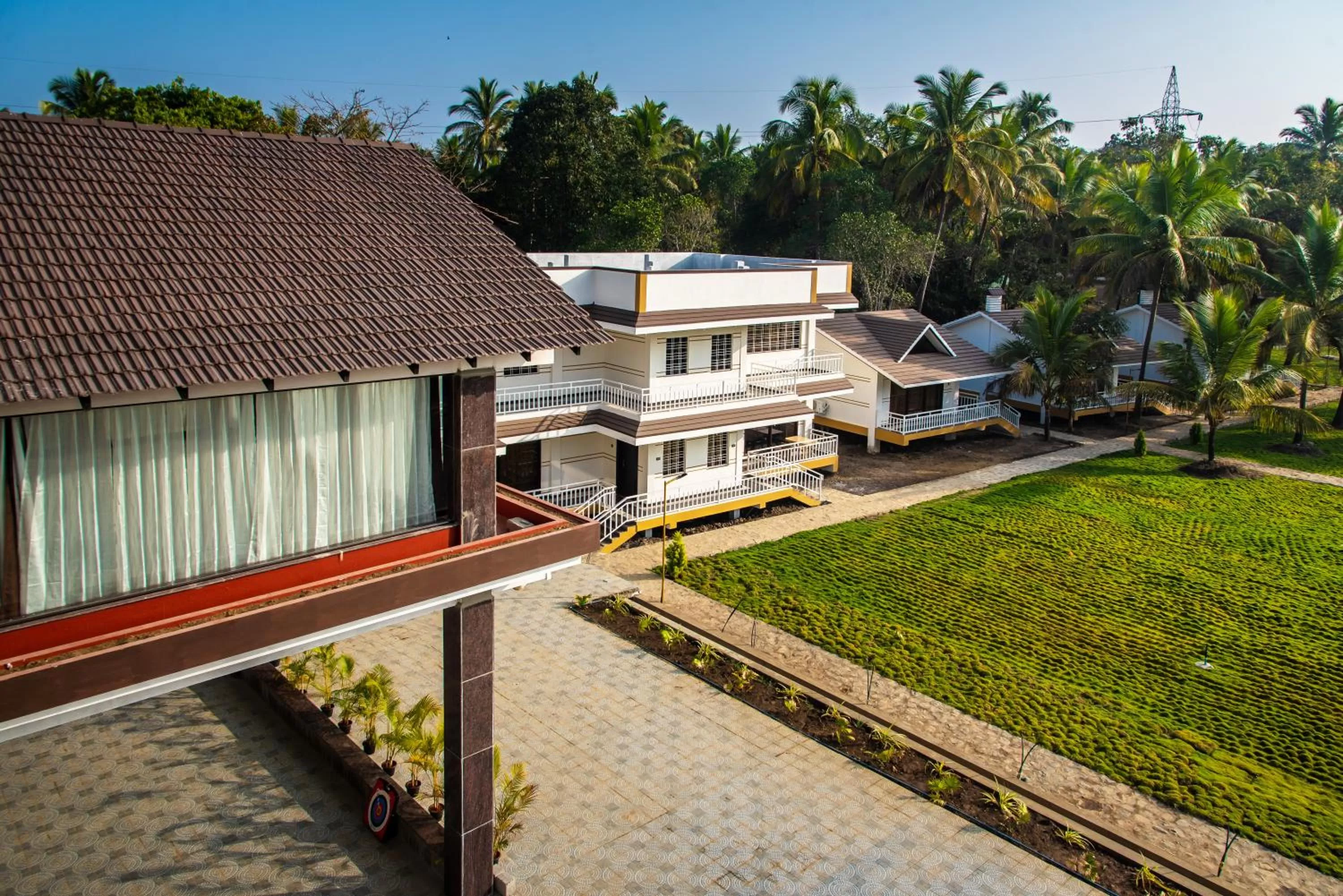 Property building in Shreeyog Resort Dandeli