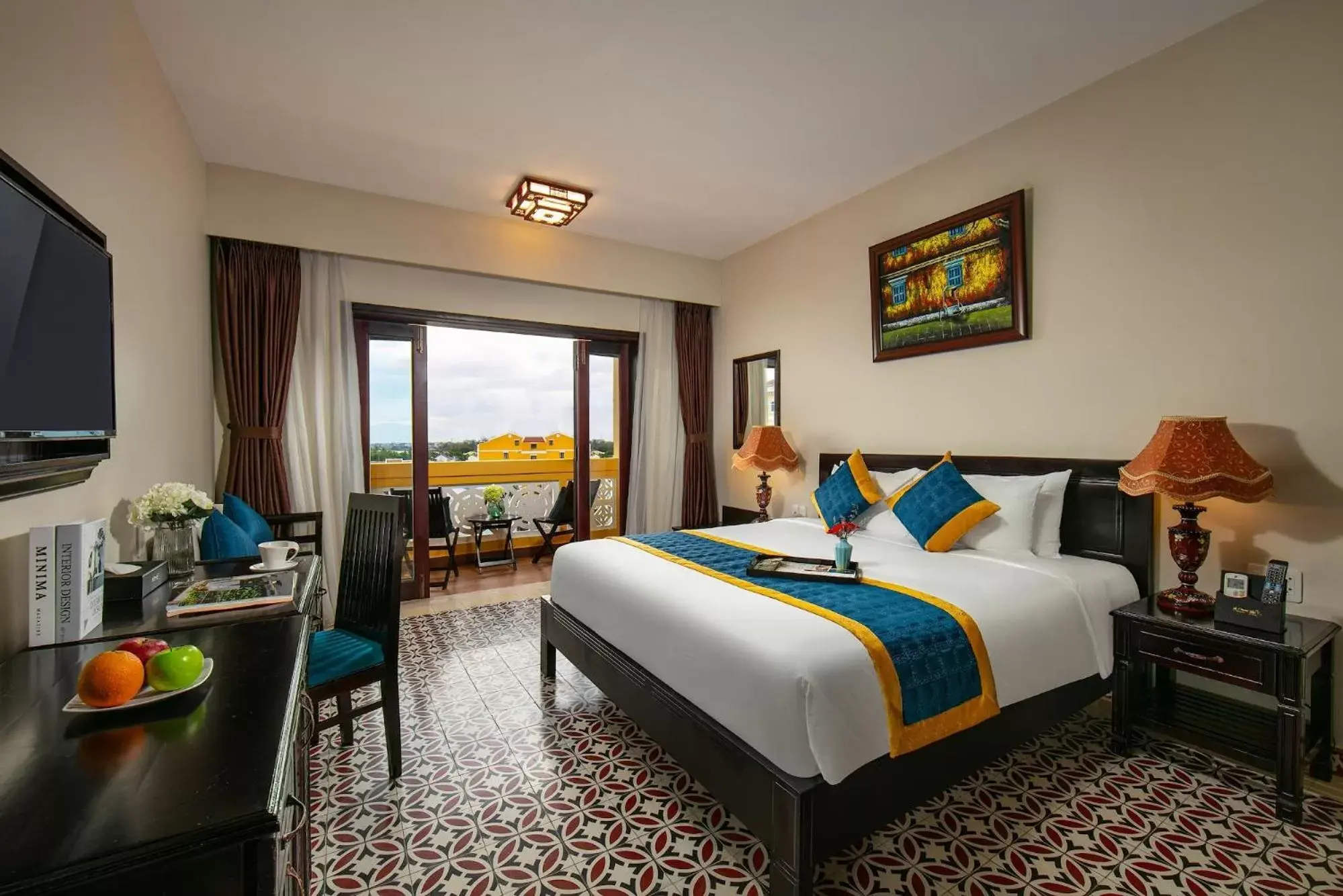 Deluxe Double/Twin Old Town View in La Charm Hoi An Hotel & Spa Deluxe Double/Twin Old Town View in La Charm Hoi An Hotel & Spa