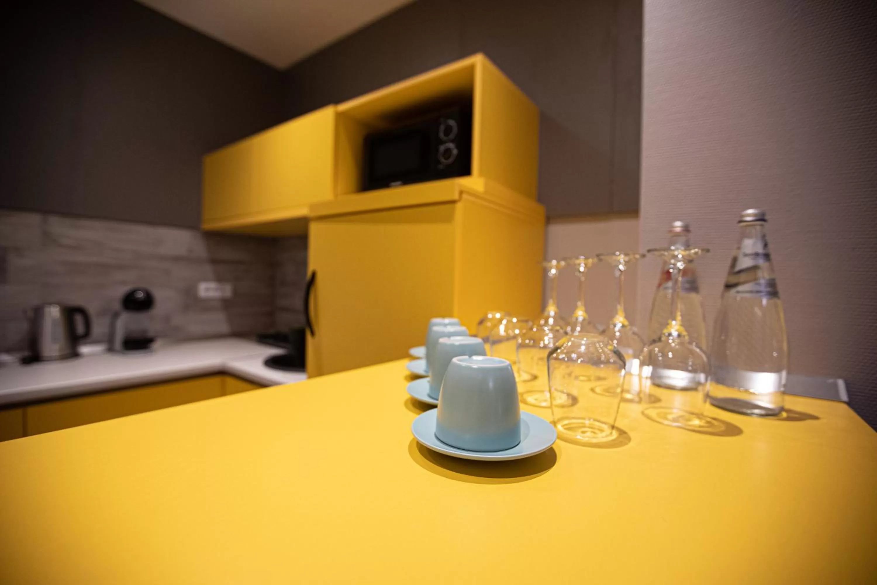 Coffee/tea facilities in Omnia Apartments