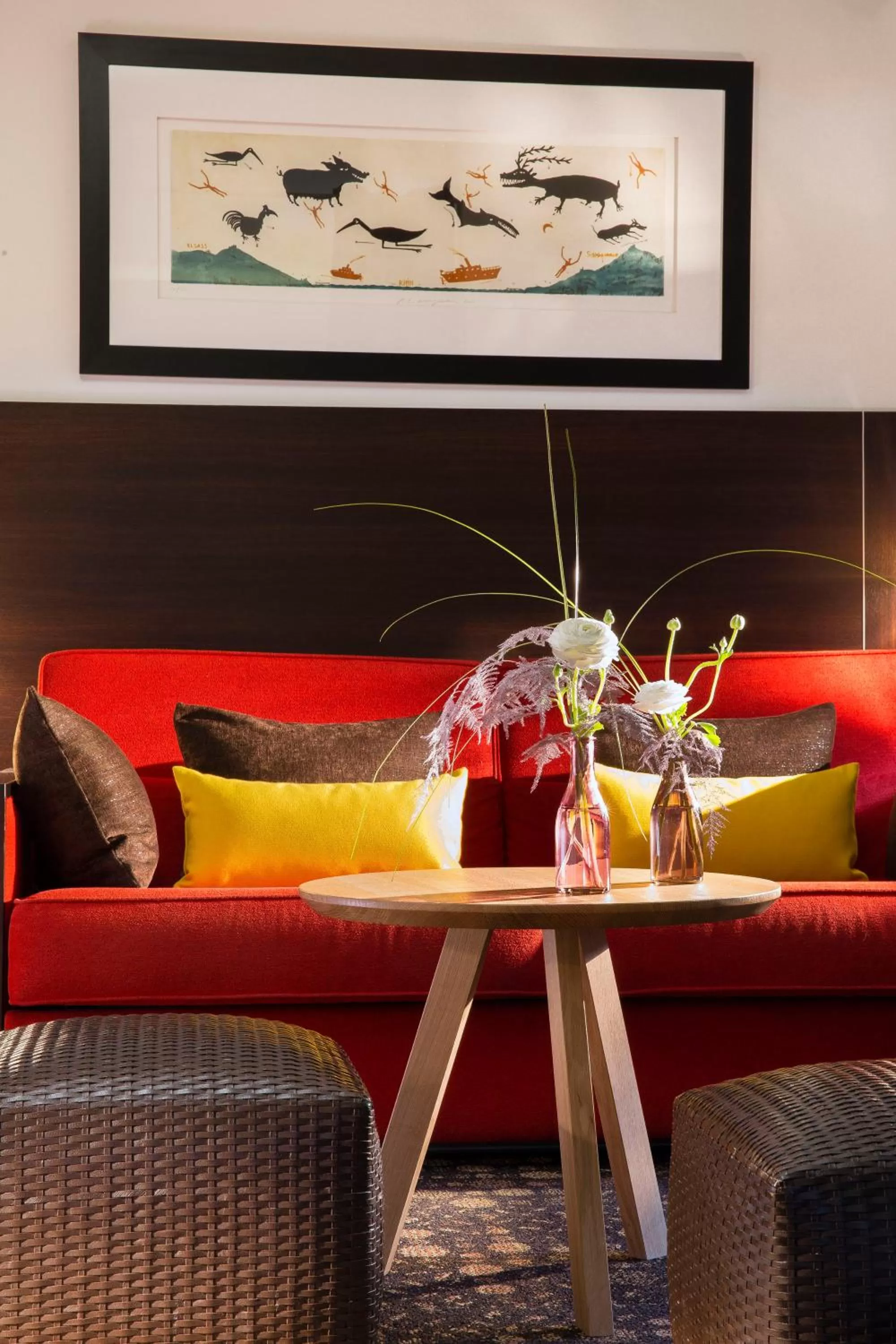 Living room in Hôtel Diana Restaurant & Spa by HappyCulture