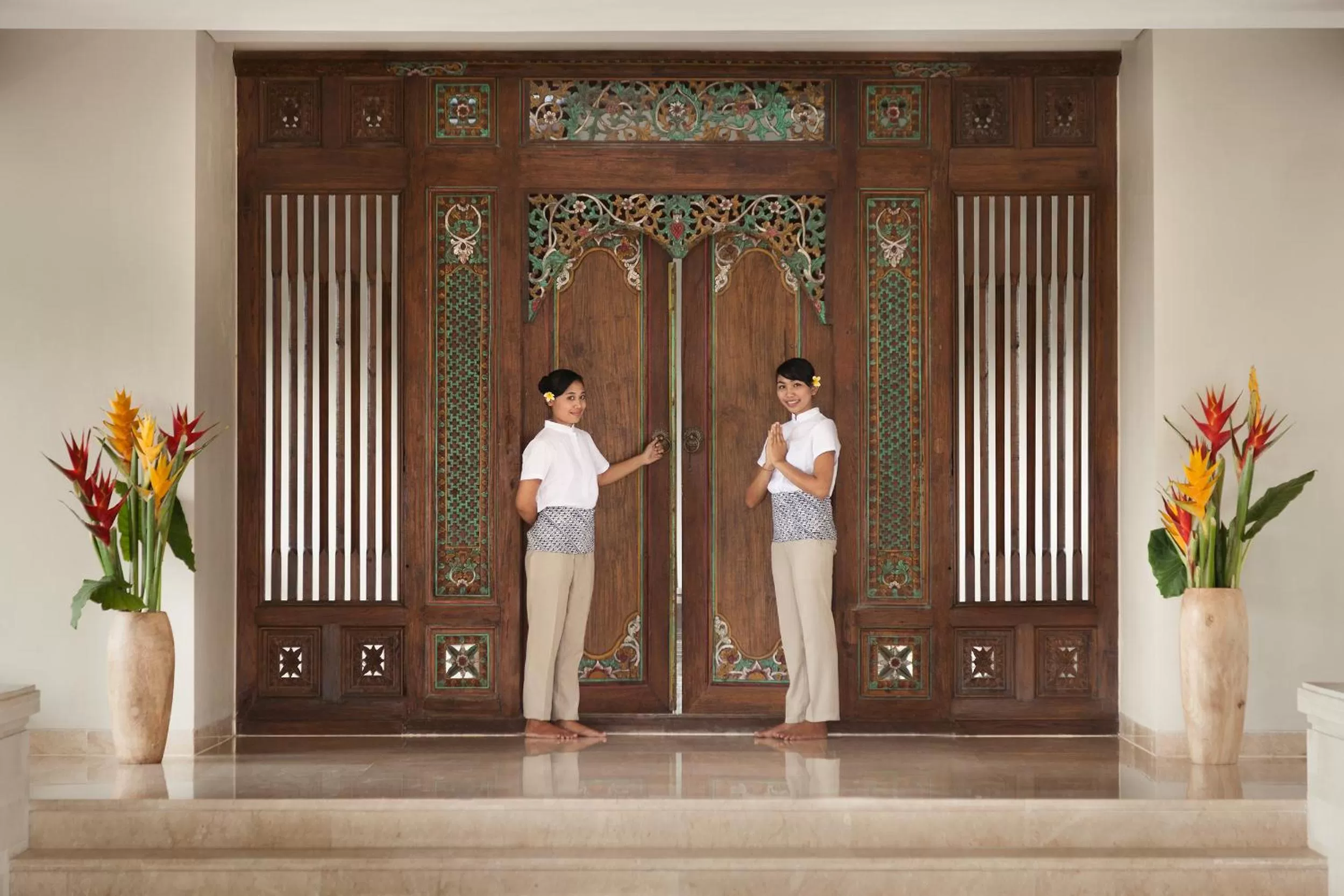 Facade/entrance in Kamandalu Ubud