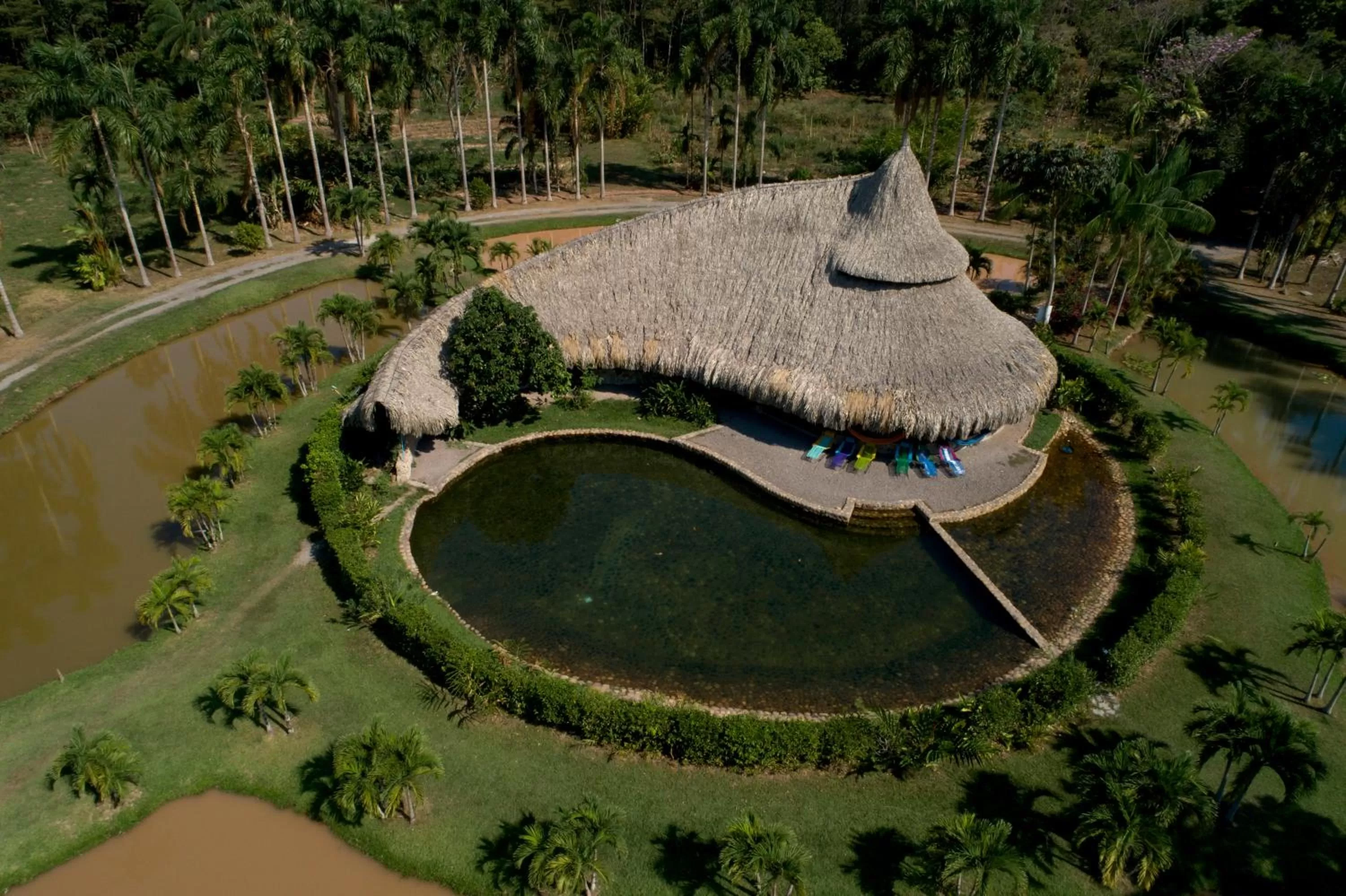 Bird's-eye View in Ecolodge Cosmogénesis