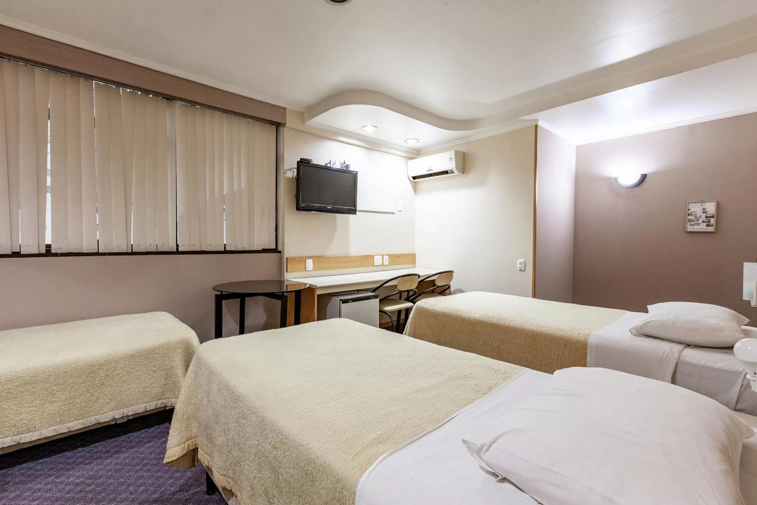 Bed in Tri Hotel Smart Caxias