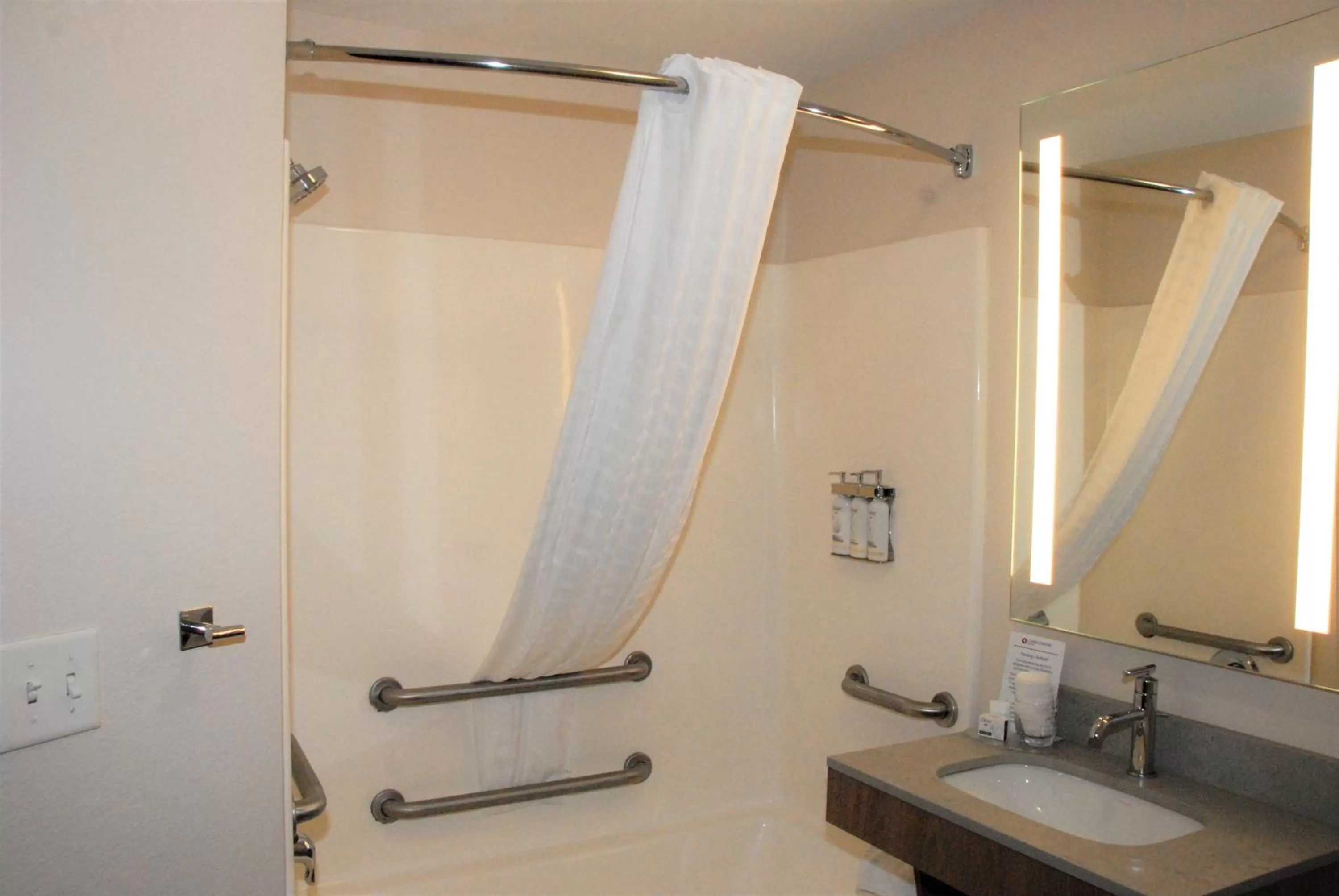 Bathroom in Candlewood Suites Tallahassee by IHG