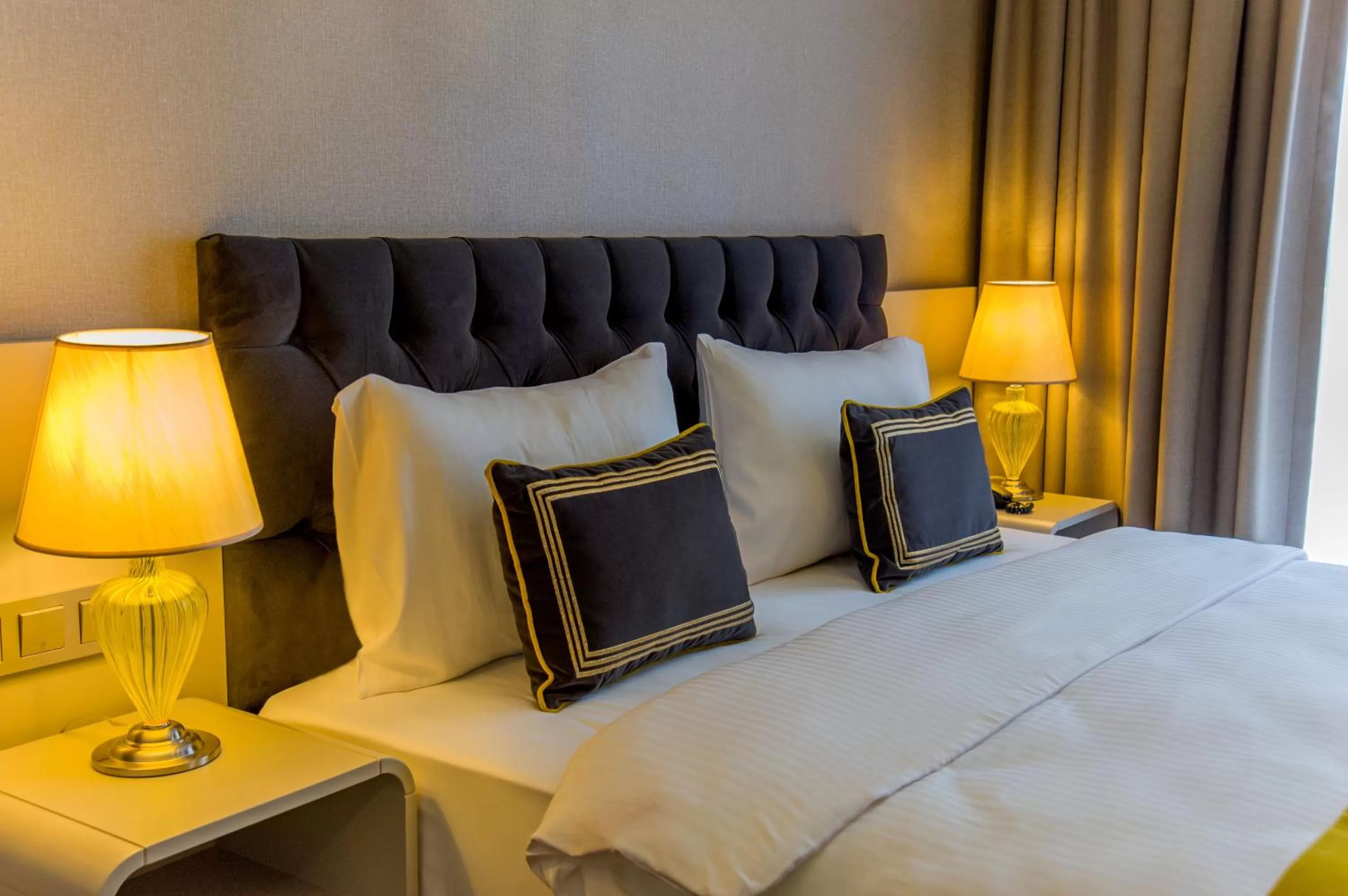 Bed in Homelike Hotel