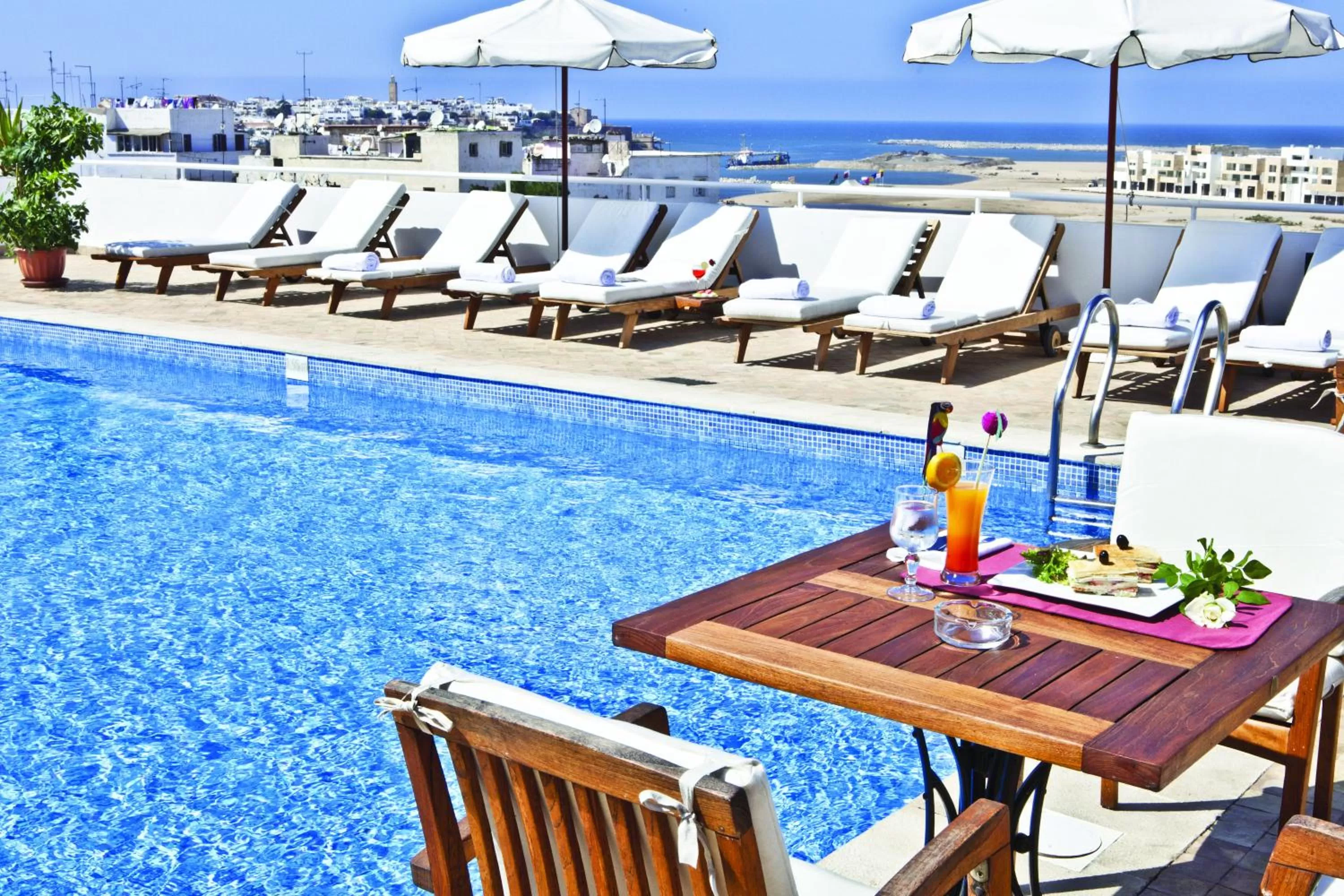 Swimming pool in Farah Rabat