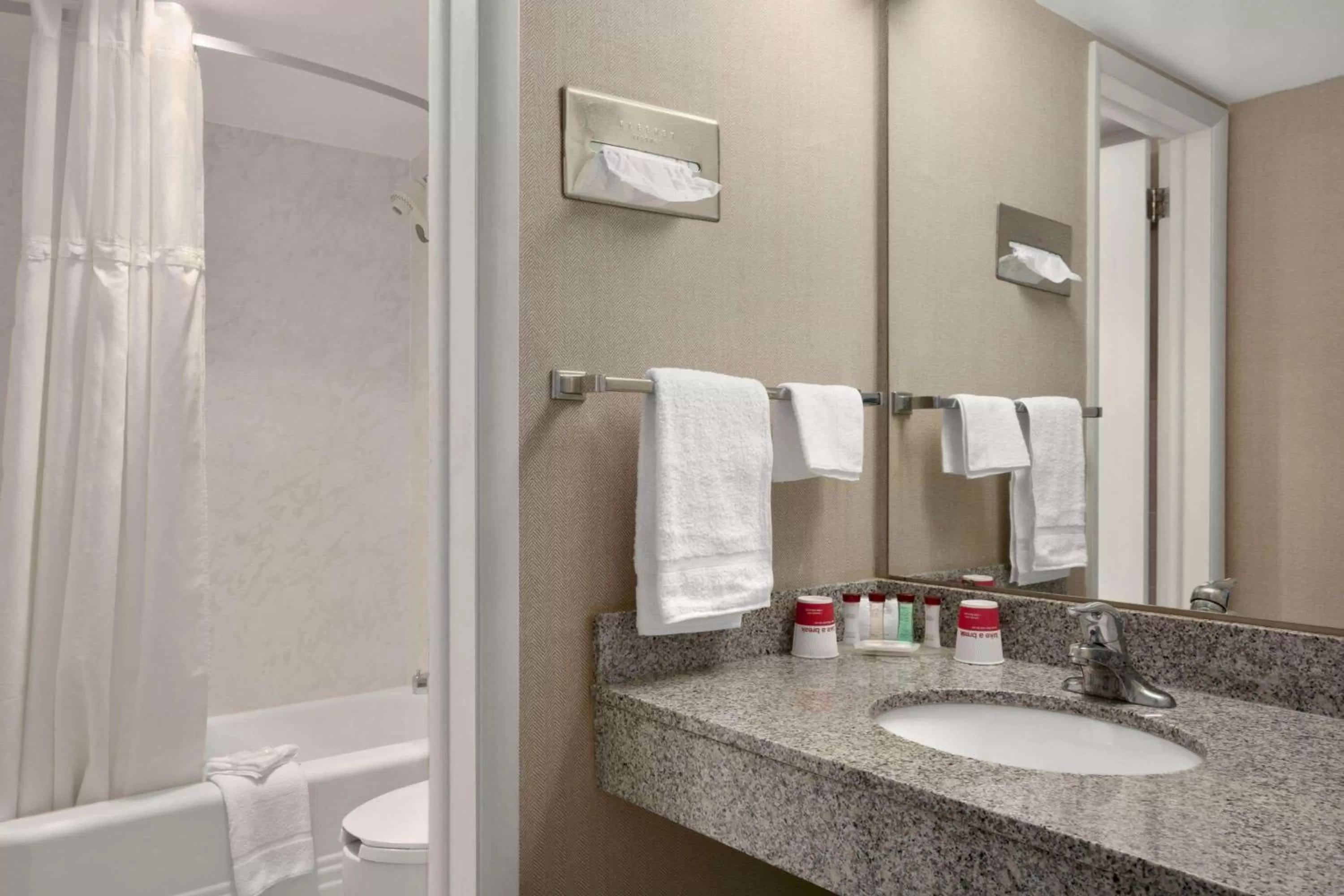Bathroom in Ramada by Wyndham Washington