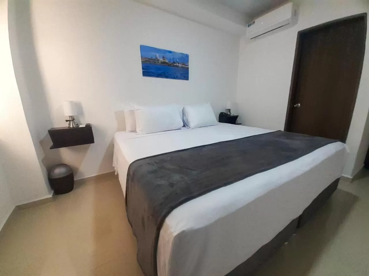 Bed in Hotel El Marqués De Manga