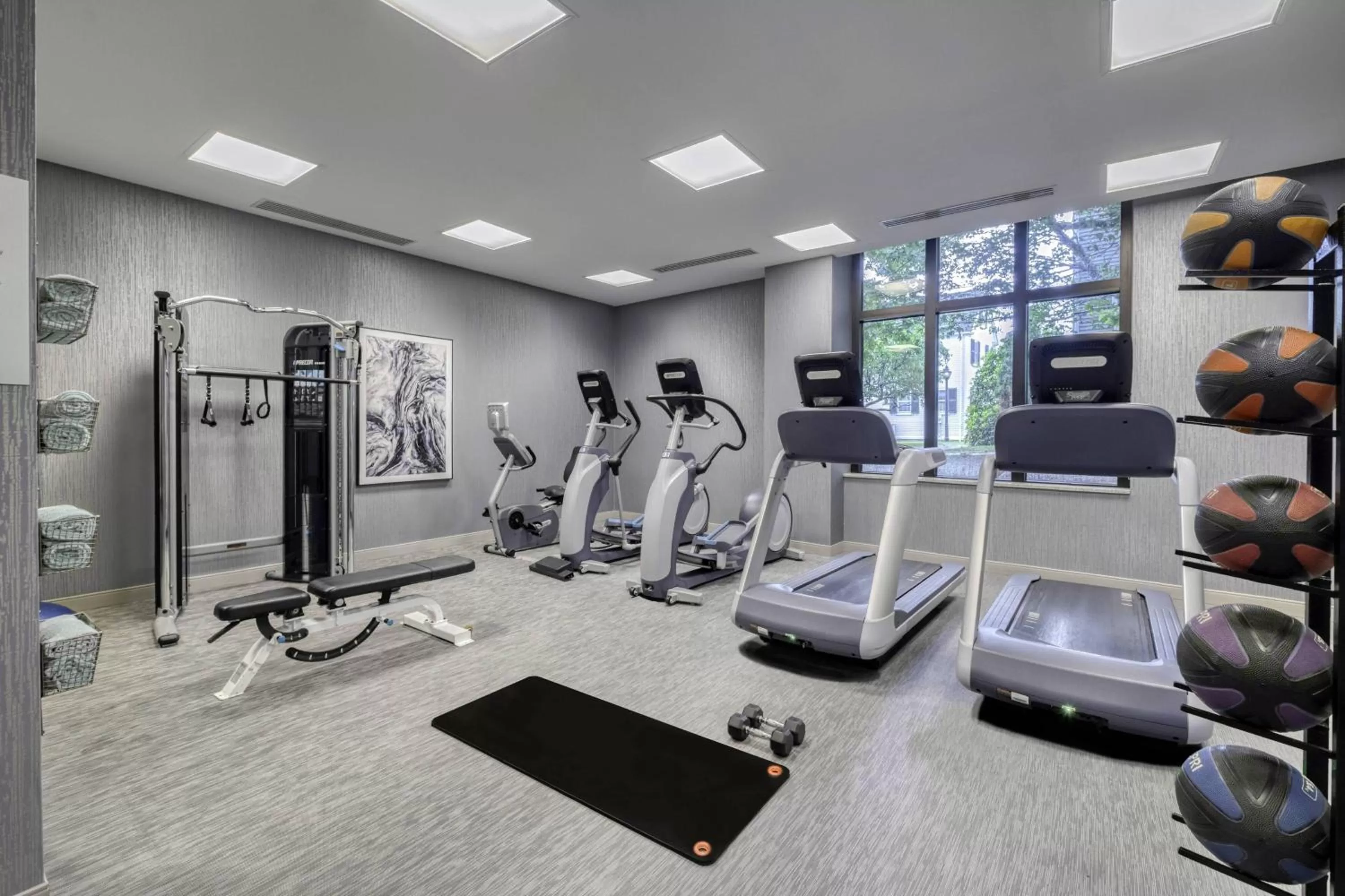 Fitness centre/facilities in Residence Inn by Marriott Portsmouth Downtown