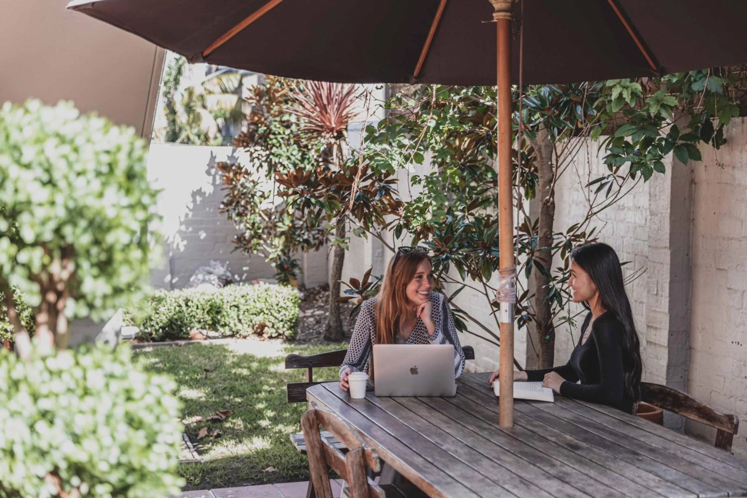 Seating area in High Cross Randwick by Sydney Lodges