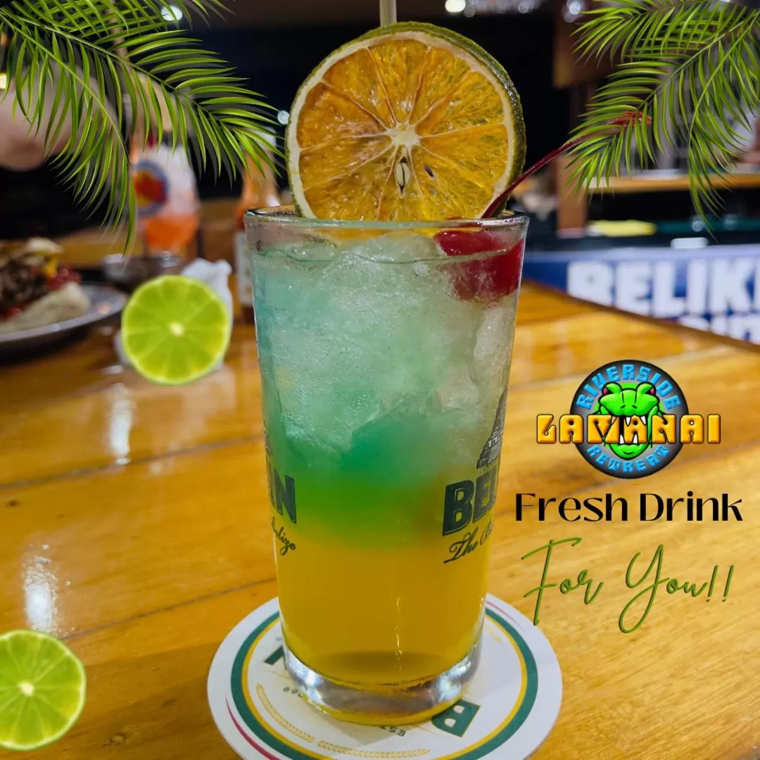 Lounge or bar in Lamanai Riverside Retreat