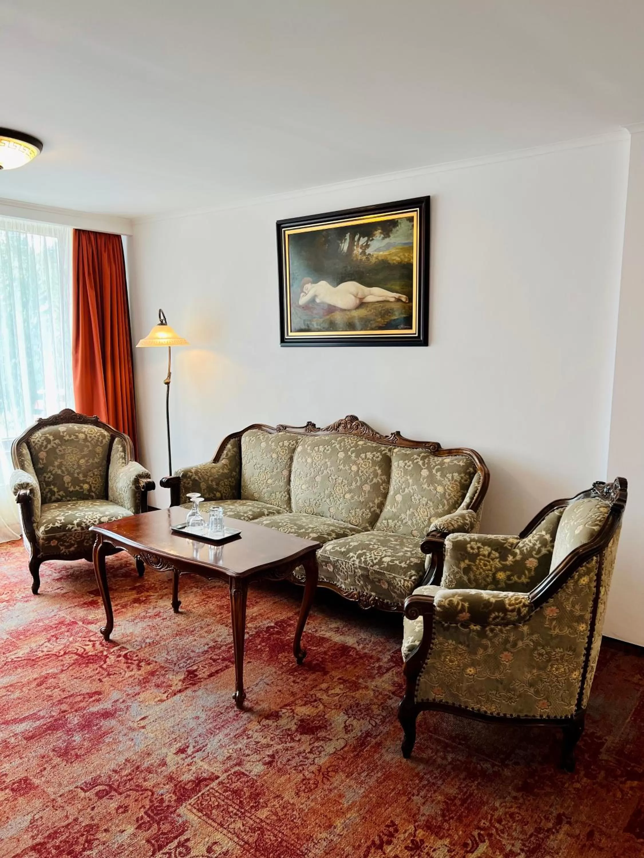 Living room in Hotel Piatra Mare