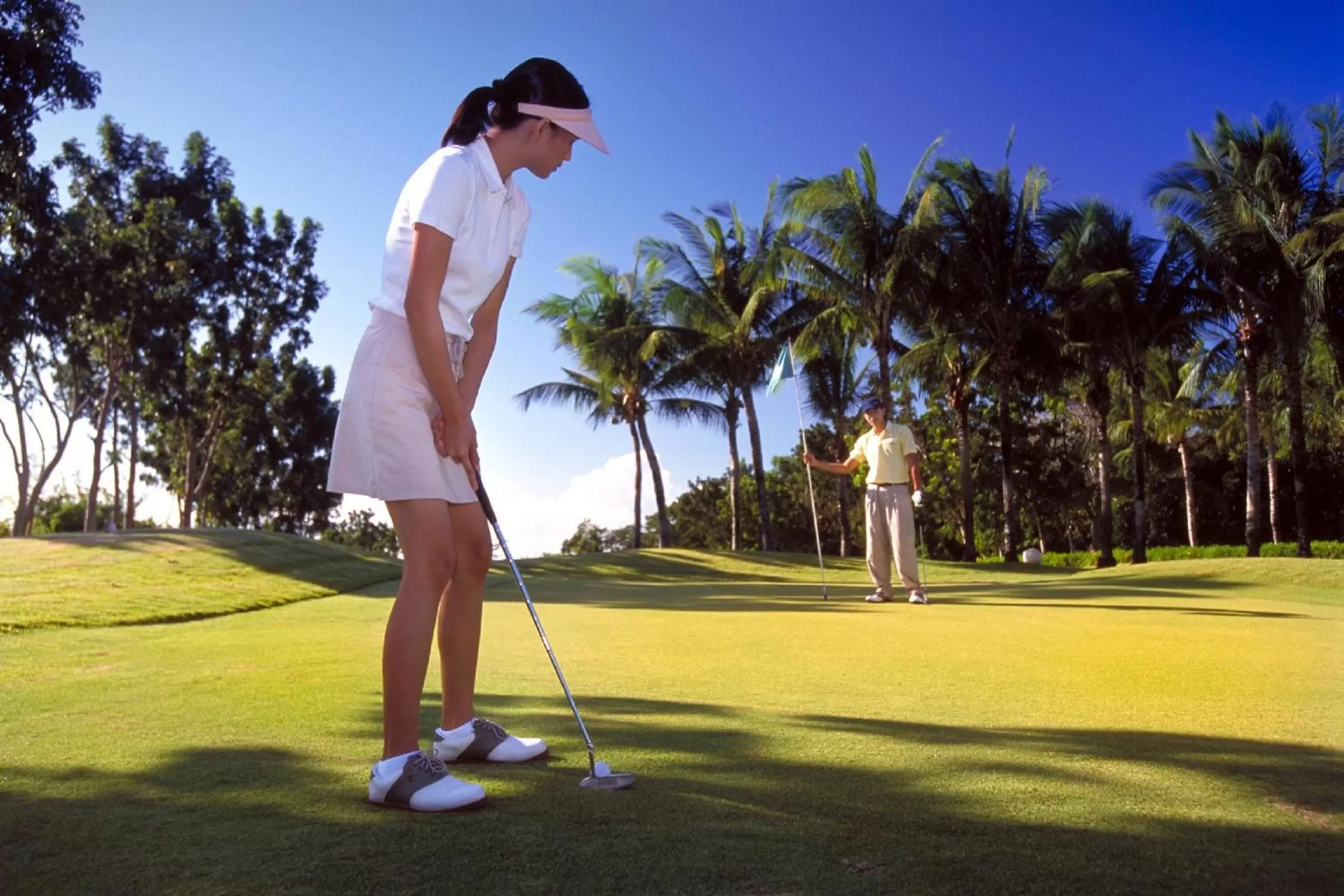 Golfcourse in Shangri-La Mactan, Cebu