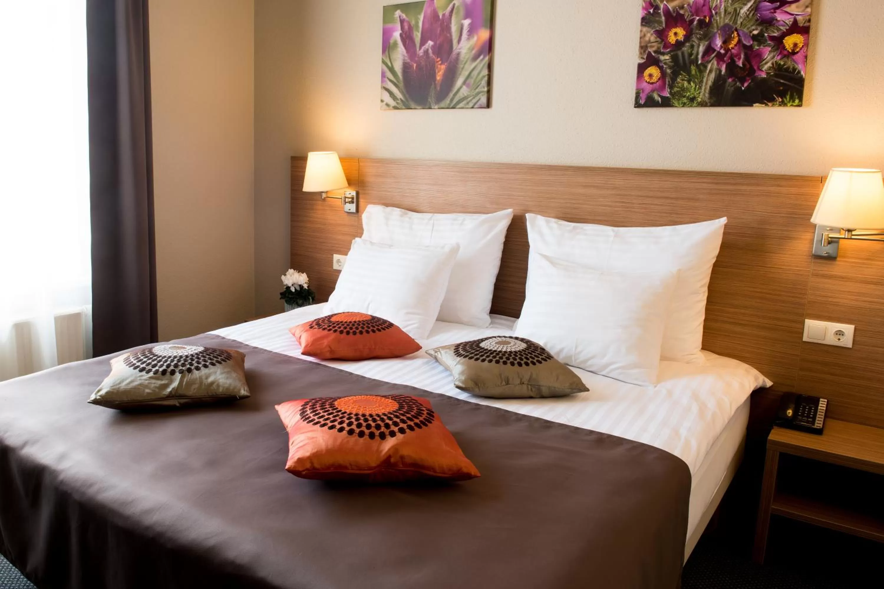 Bed in Hotel Sigulda