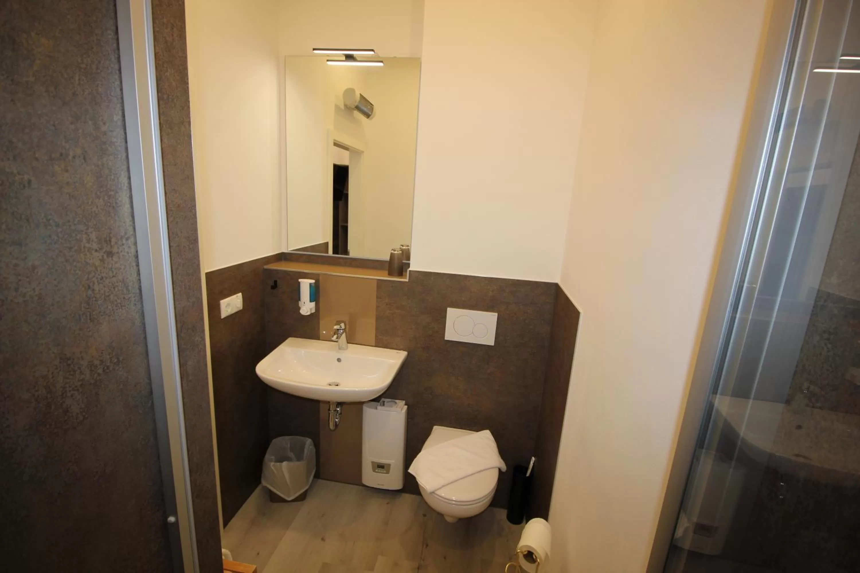 Bathroom in City Hotel Bamberg