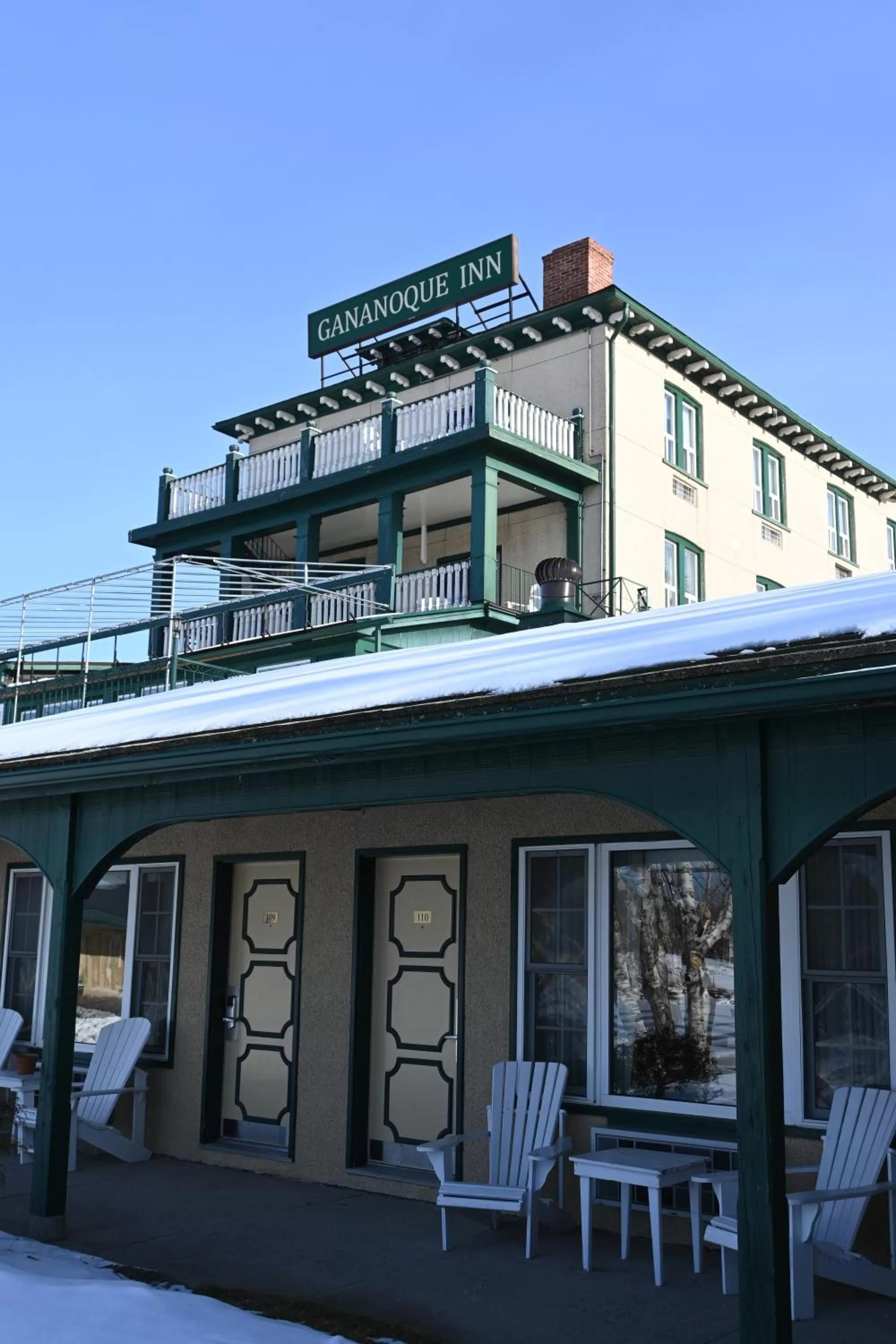Property building in The Gananoque Inn
