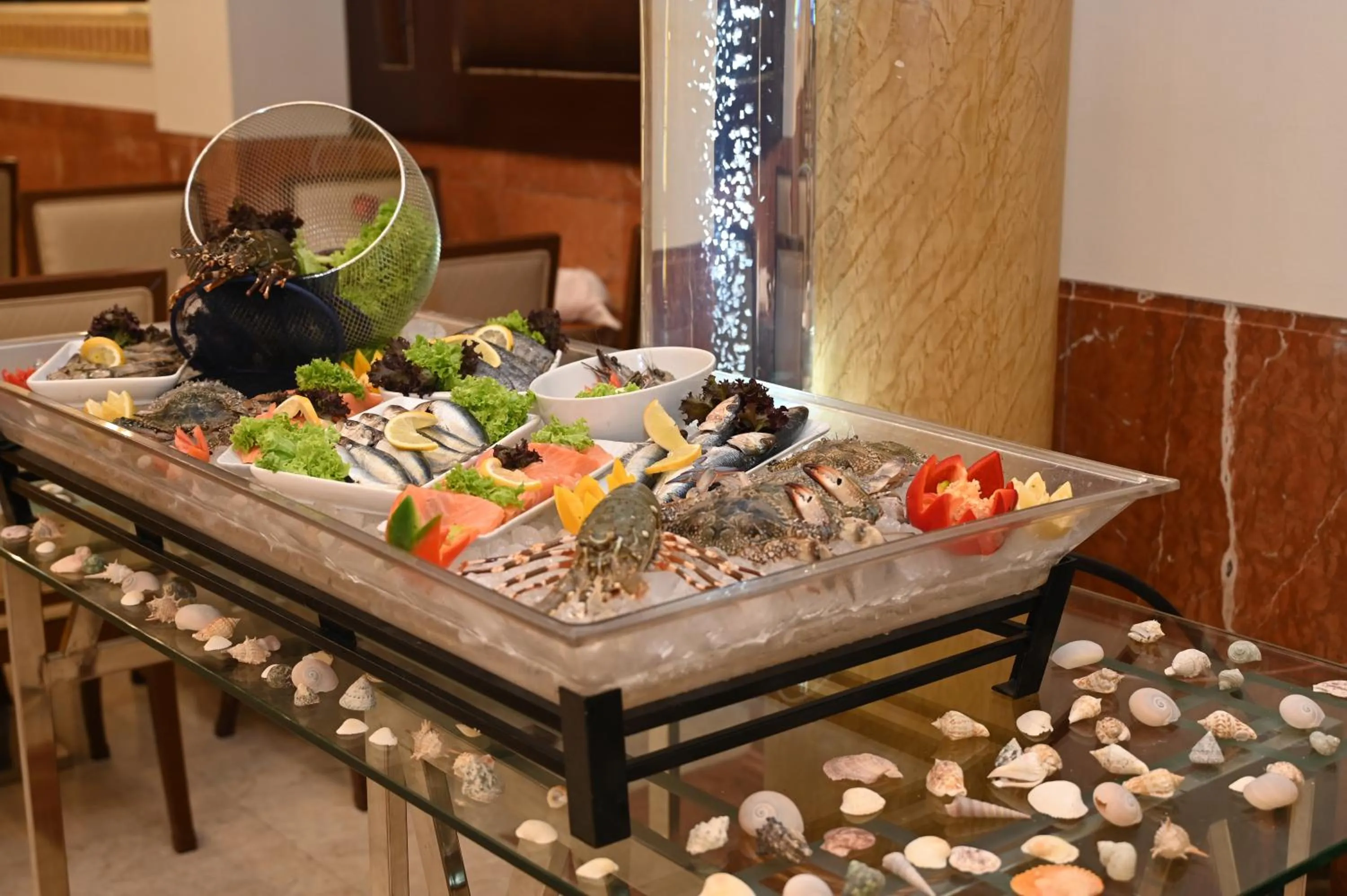 Food and drinks in Dar Al Taqwa Hotel