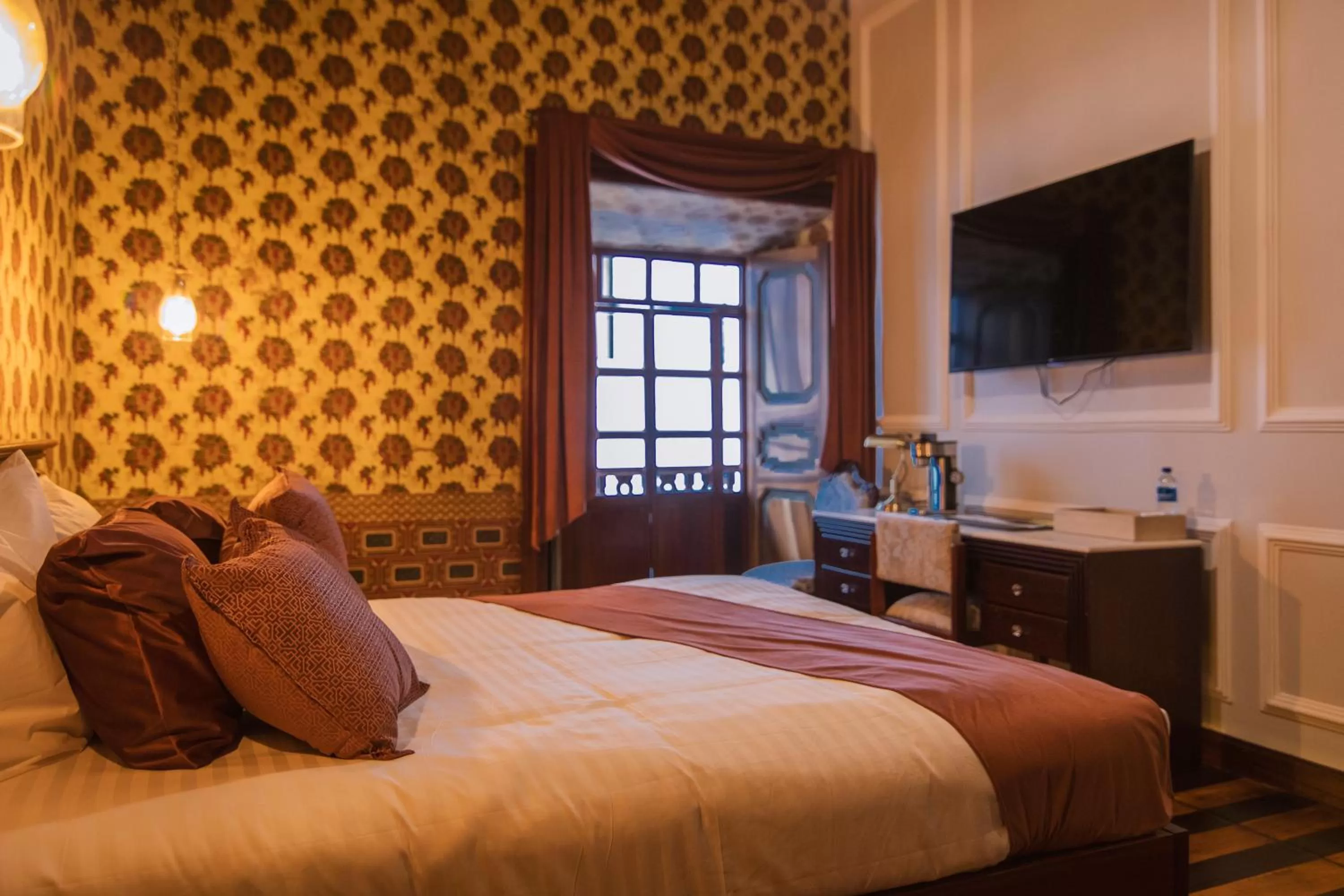 Bed in Casa Bolívar Hotel Museo