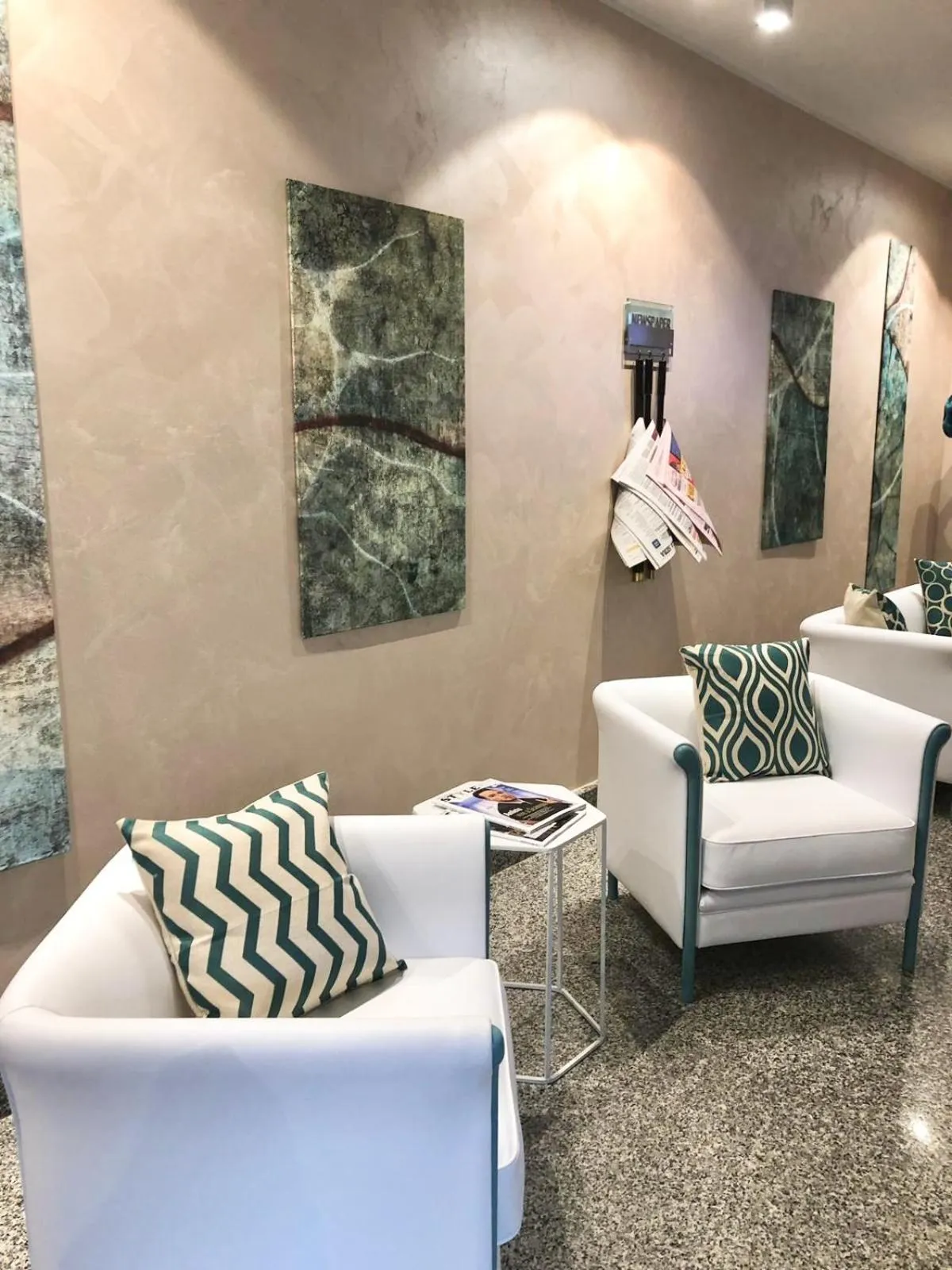 Lobby or reception in Grand Hotel Terme