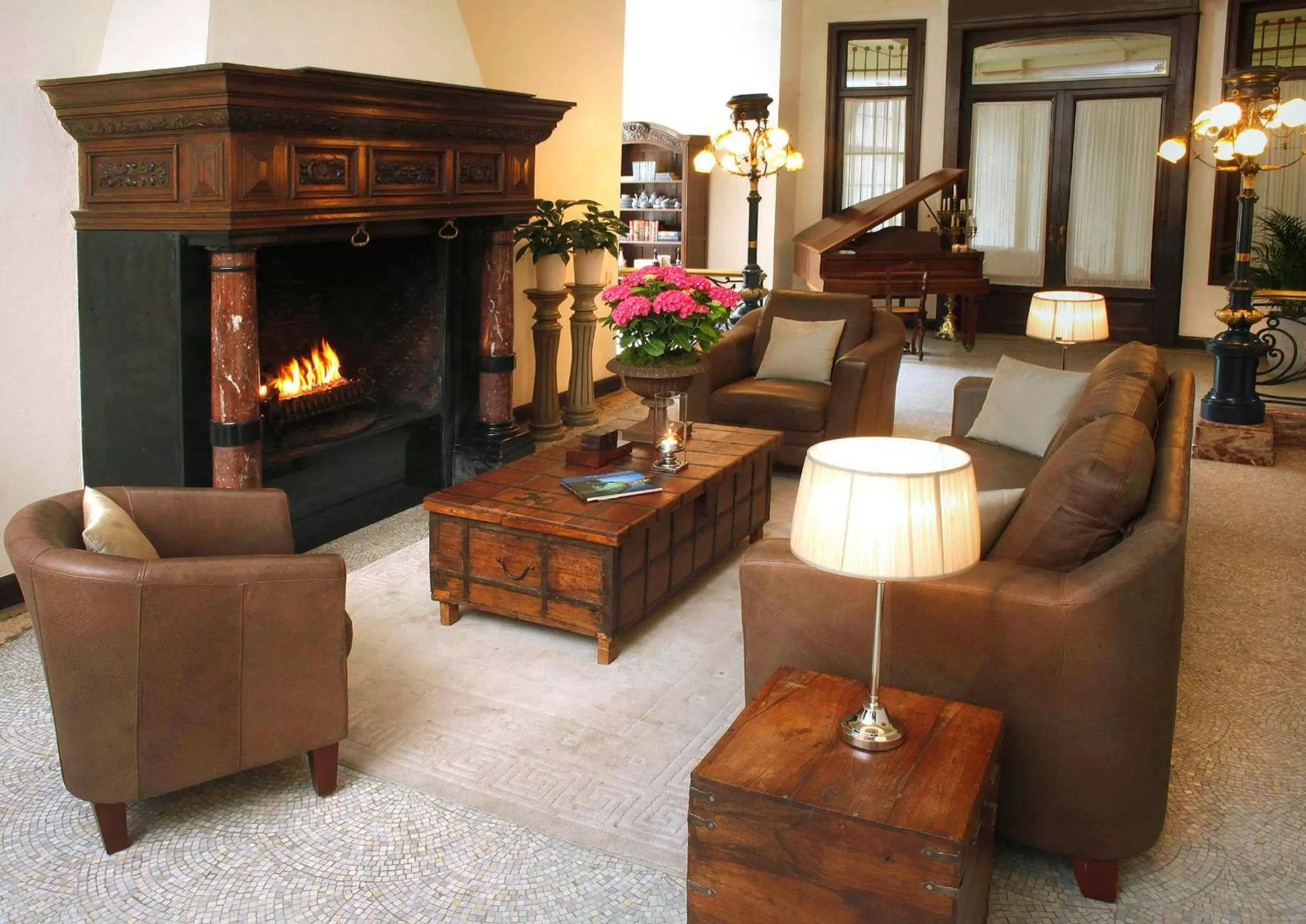 Lobby or reception in Charme Hotel Hancelot