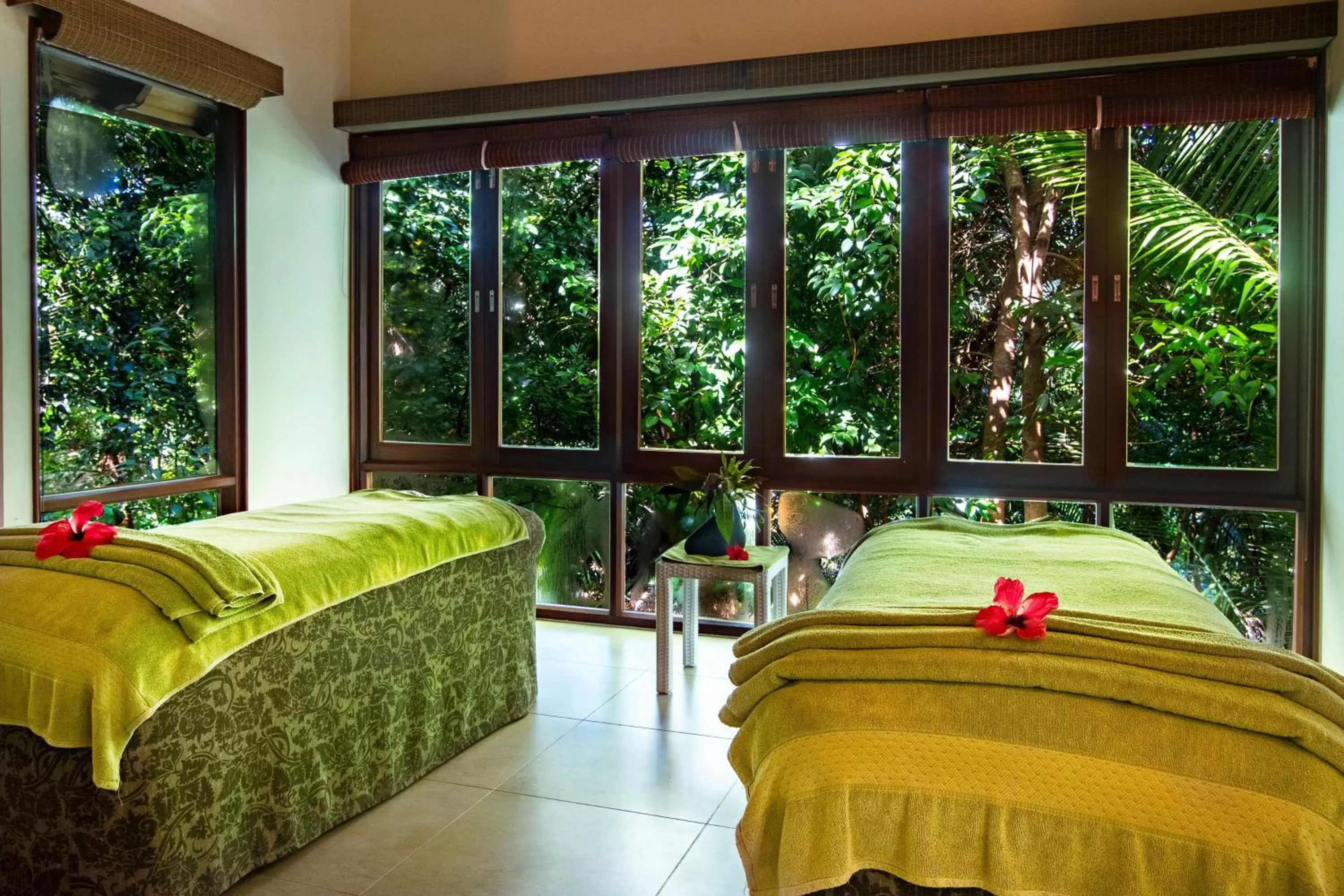 Spa and wellness centre/facilities, Bed in Hilton Seychelles Labriz Resort & Spa