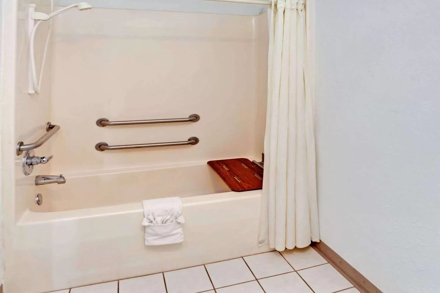 Shower in Super 8 by Wyndham Monee I-57