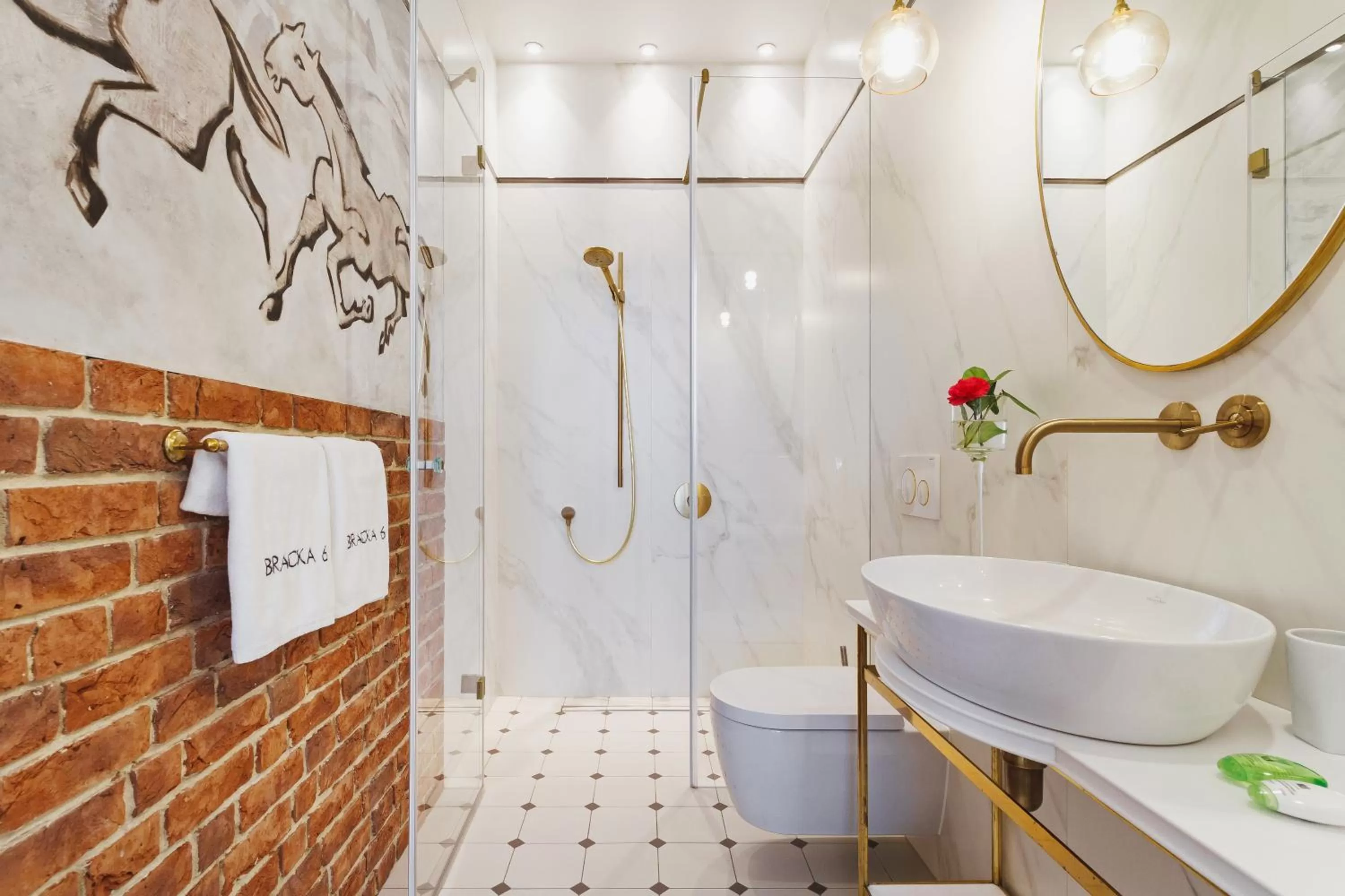 Bathroom in Apartamenty Bracka 6