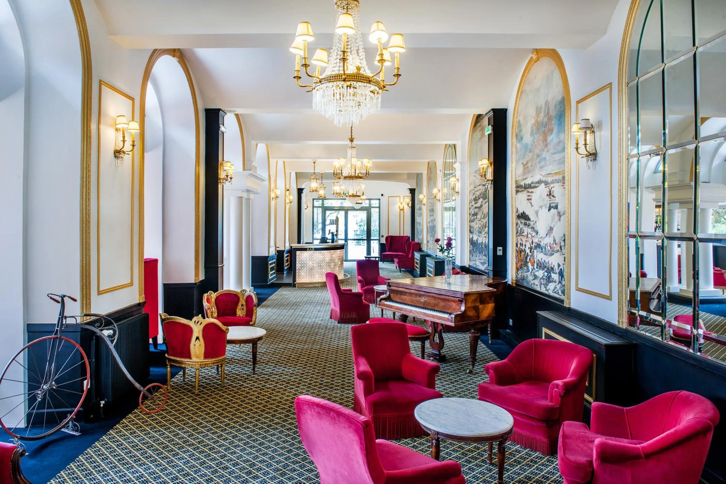 Lounge or bar in Grand Hotel Gallia & Londres