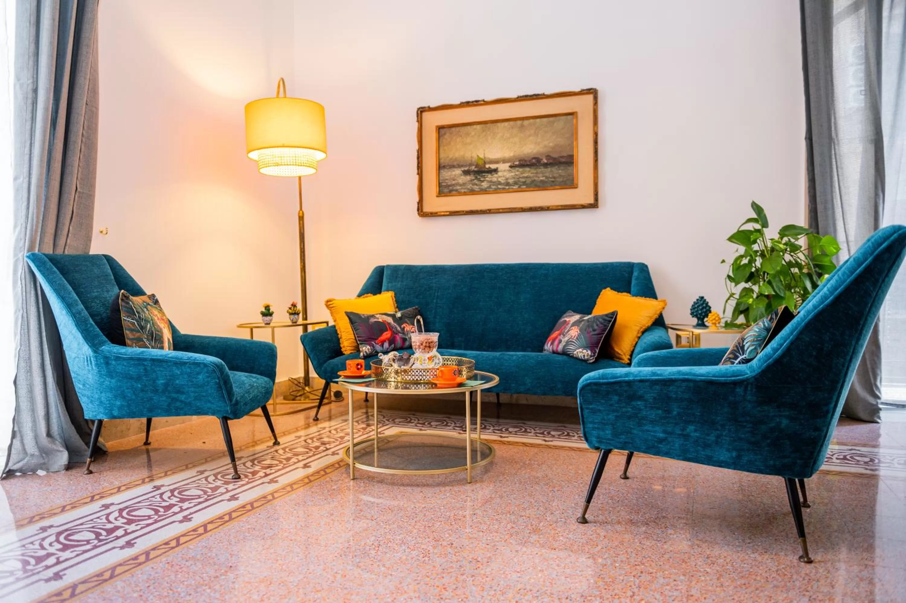 Communal lounge/ TV room in AUSA suites