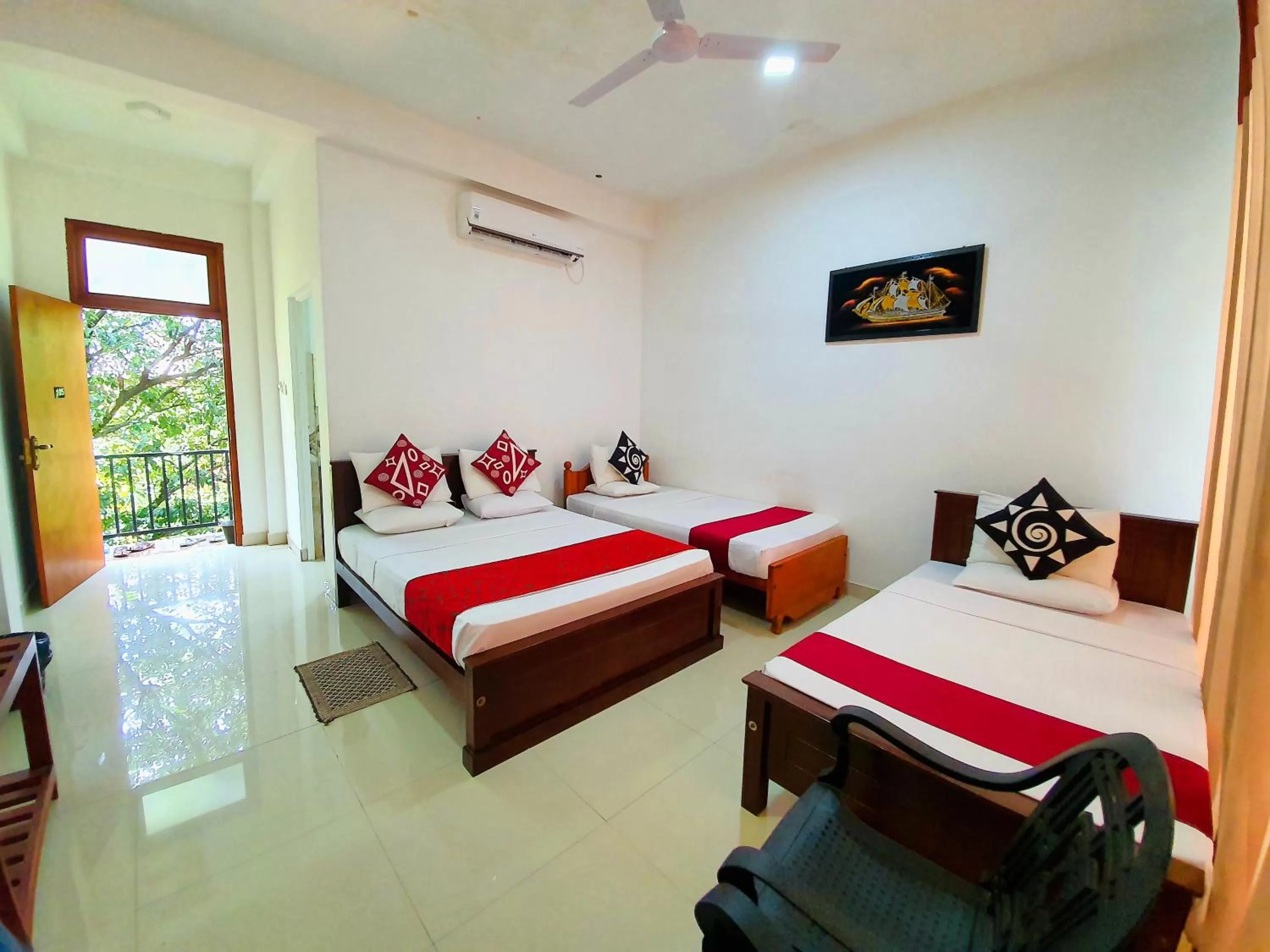 Bed in Salubrious Resort