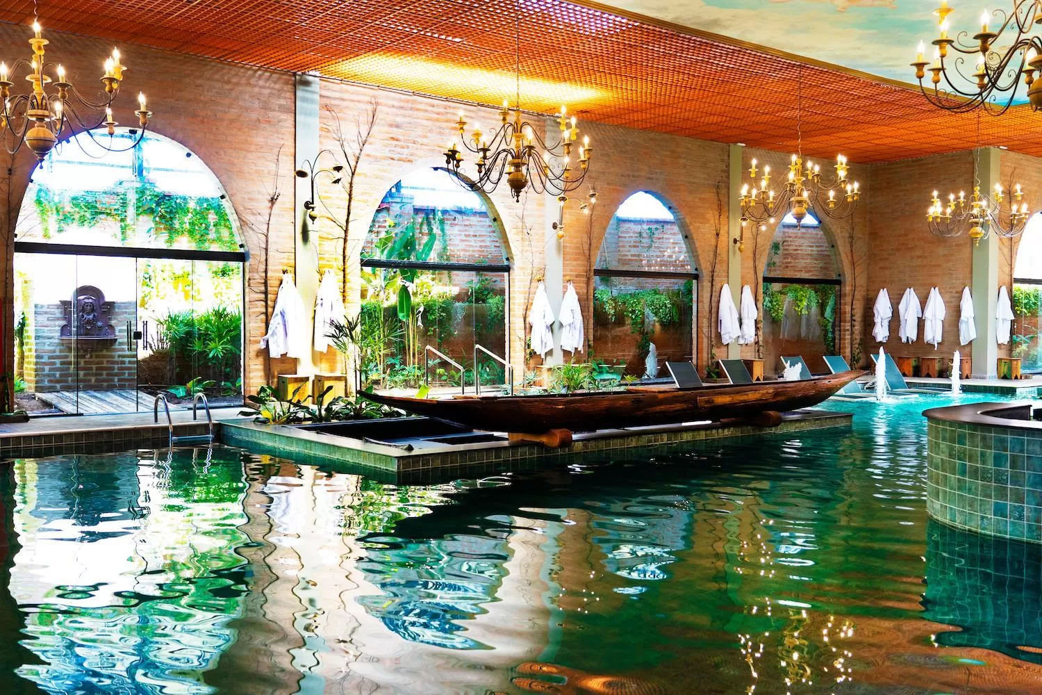 Garden, Swimming Pool in Hotel Villa Lobos Spa Romantik